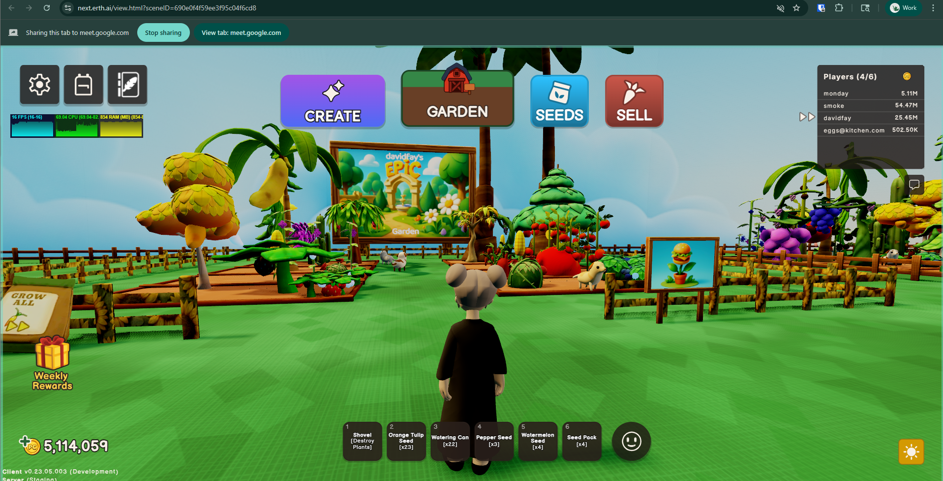 Grandiose gardens and UGC customization tools makes expressive, creative gameplay