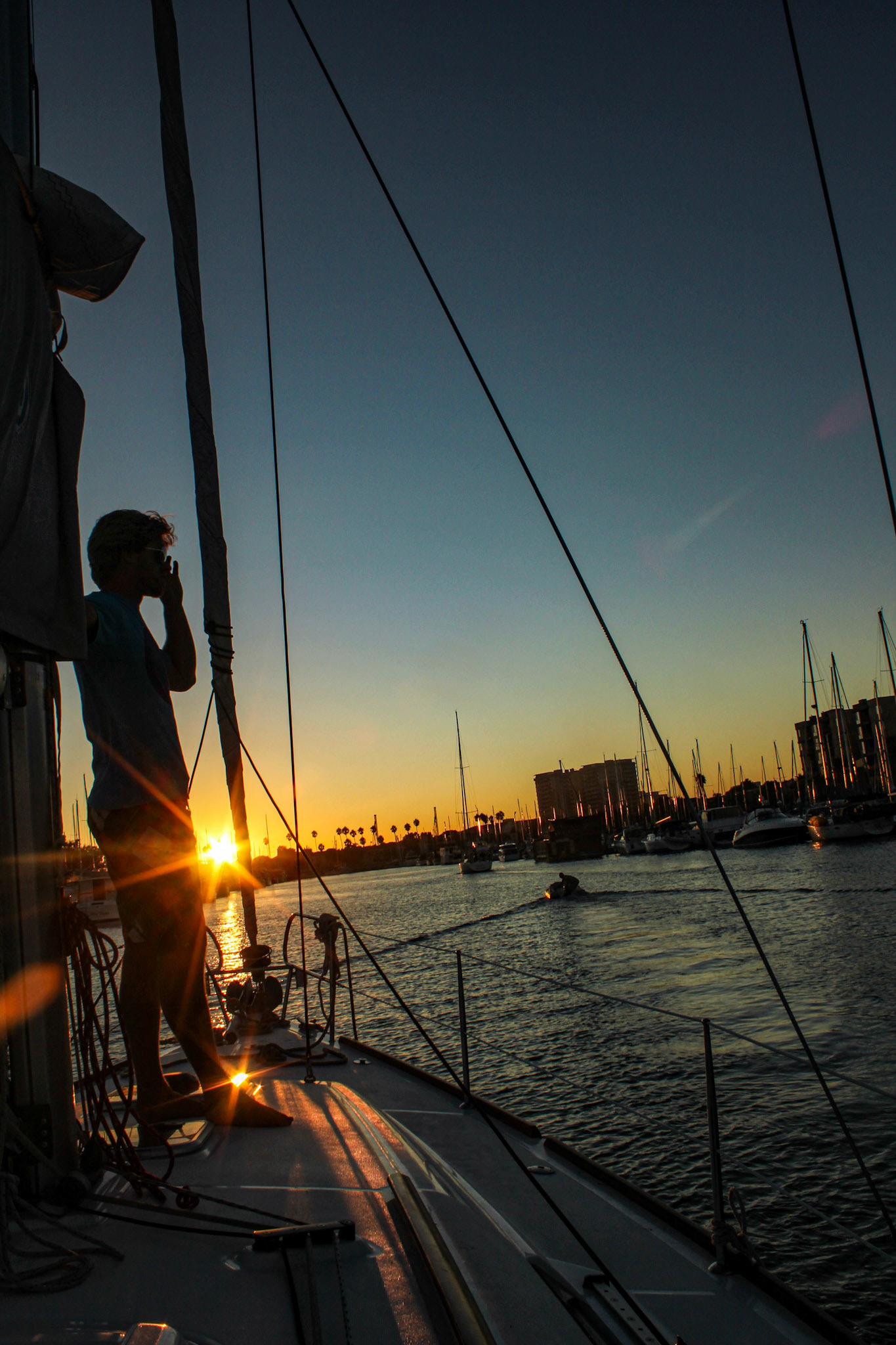 Coming into Port - Long Beach, CA