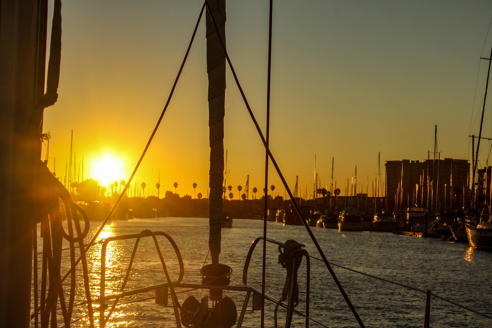 Coming into Port - Long Beach, CA