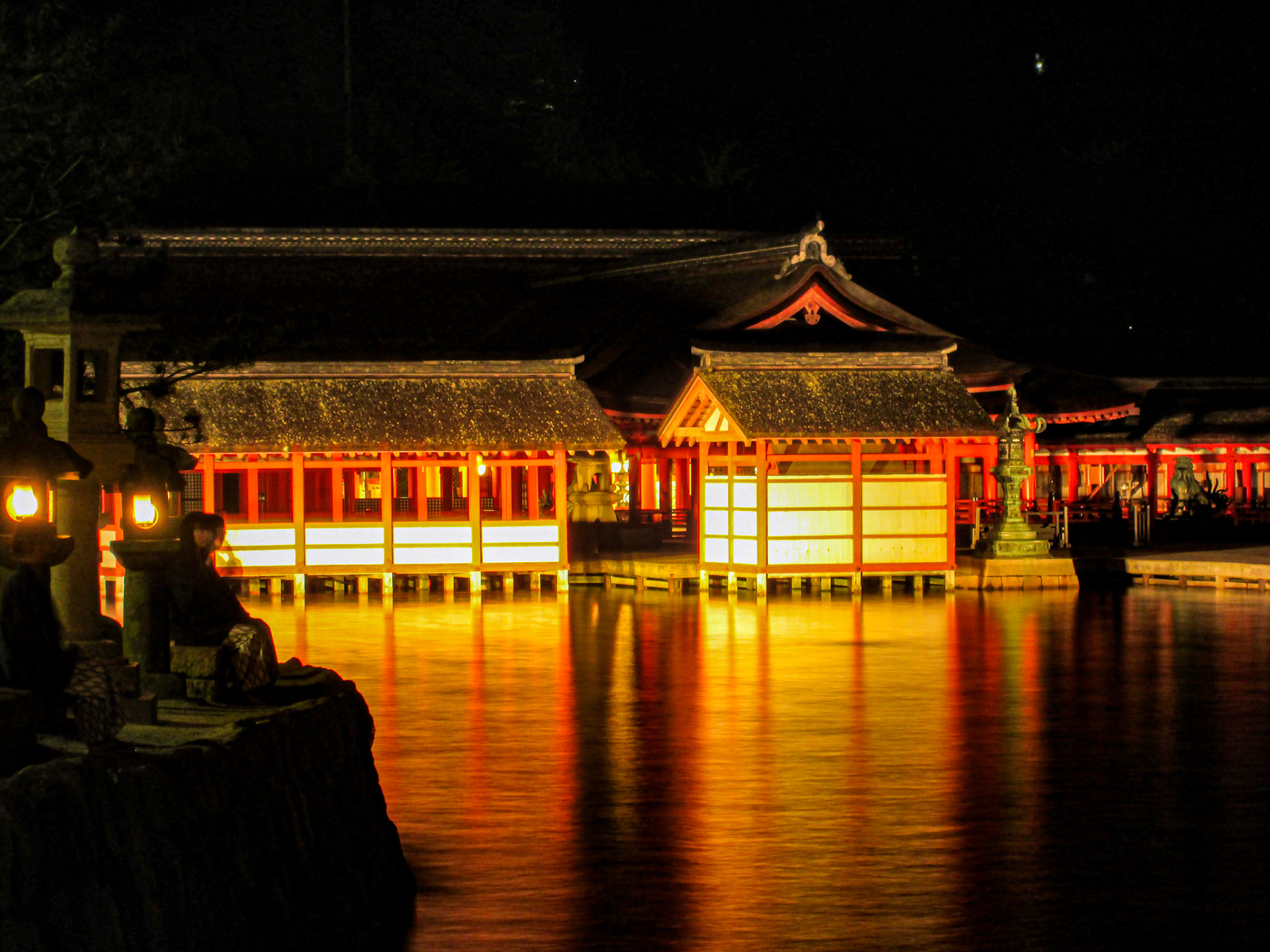 Temple - Miyajima, Japan