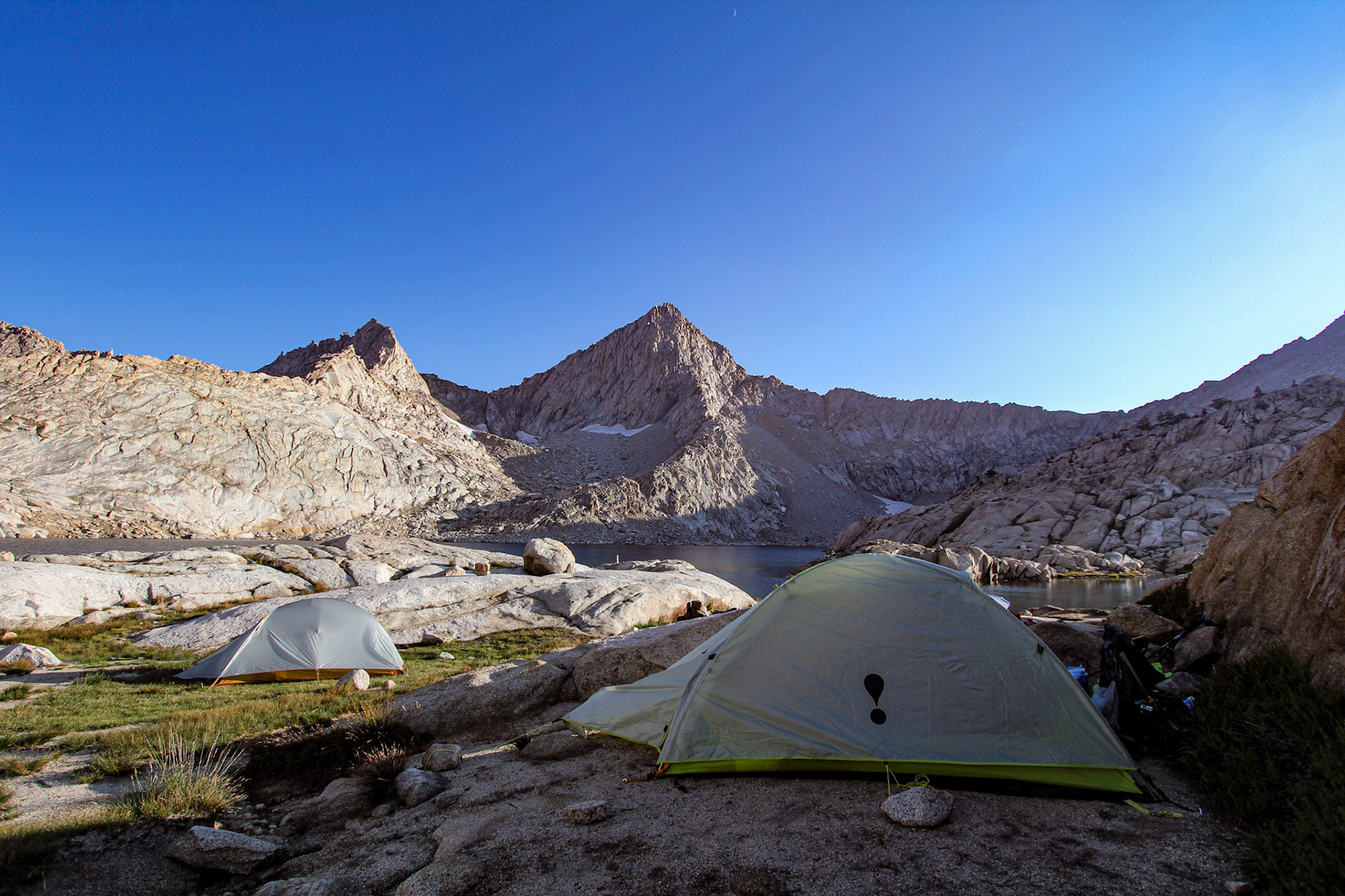Campsite - Columbine Lake - Mineral King, CA