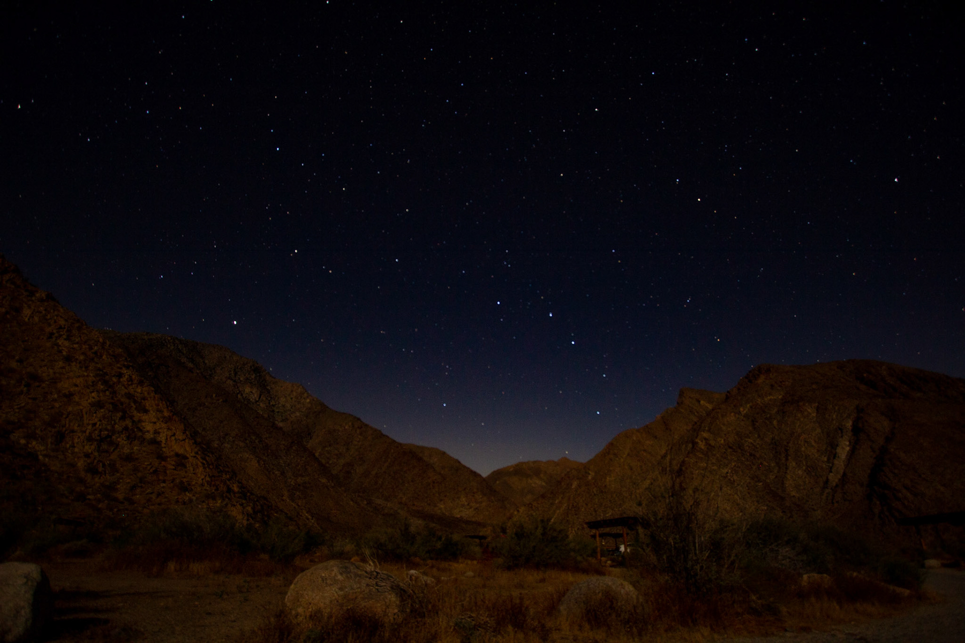 Campsite - Anza Borrego, CA