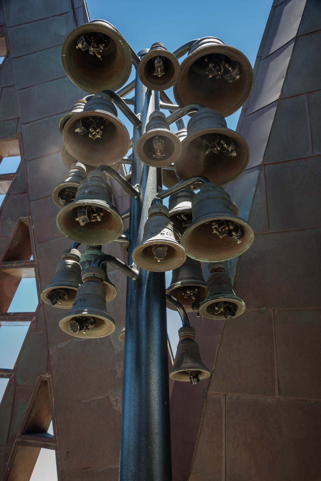 Small automated bells on Bell Tower, Perth CBC, Australia