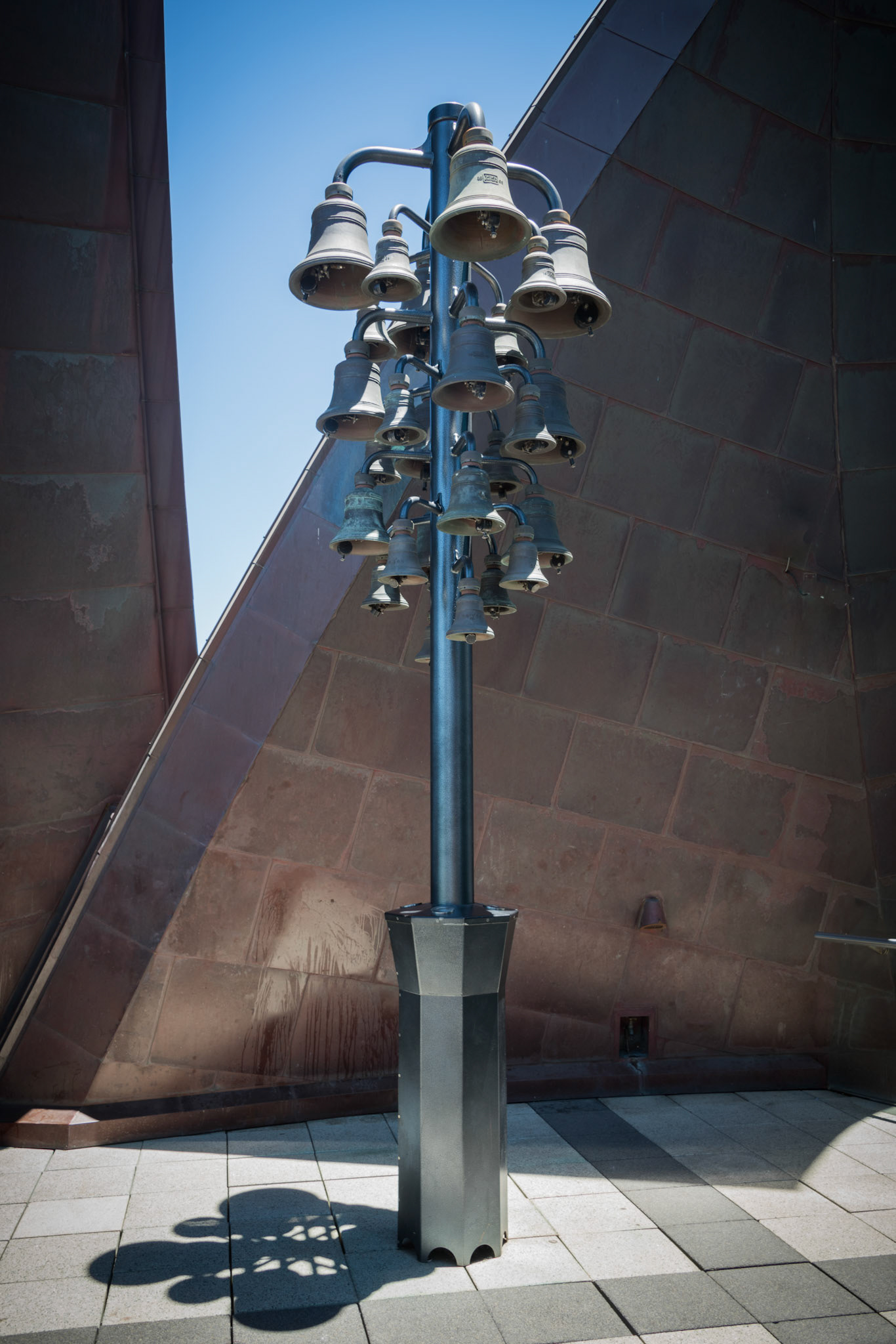 Small automated bells on Bell Tower, Perth CBC, Australia