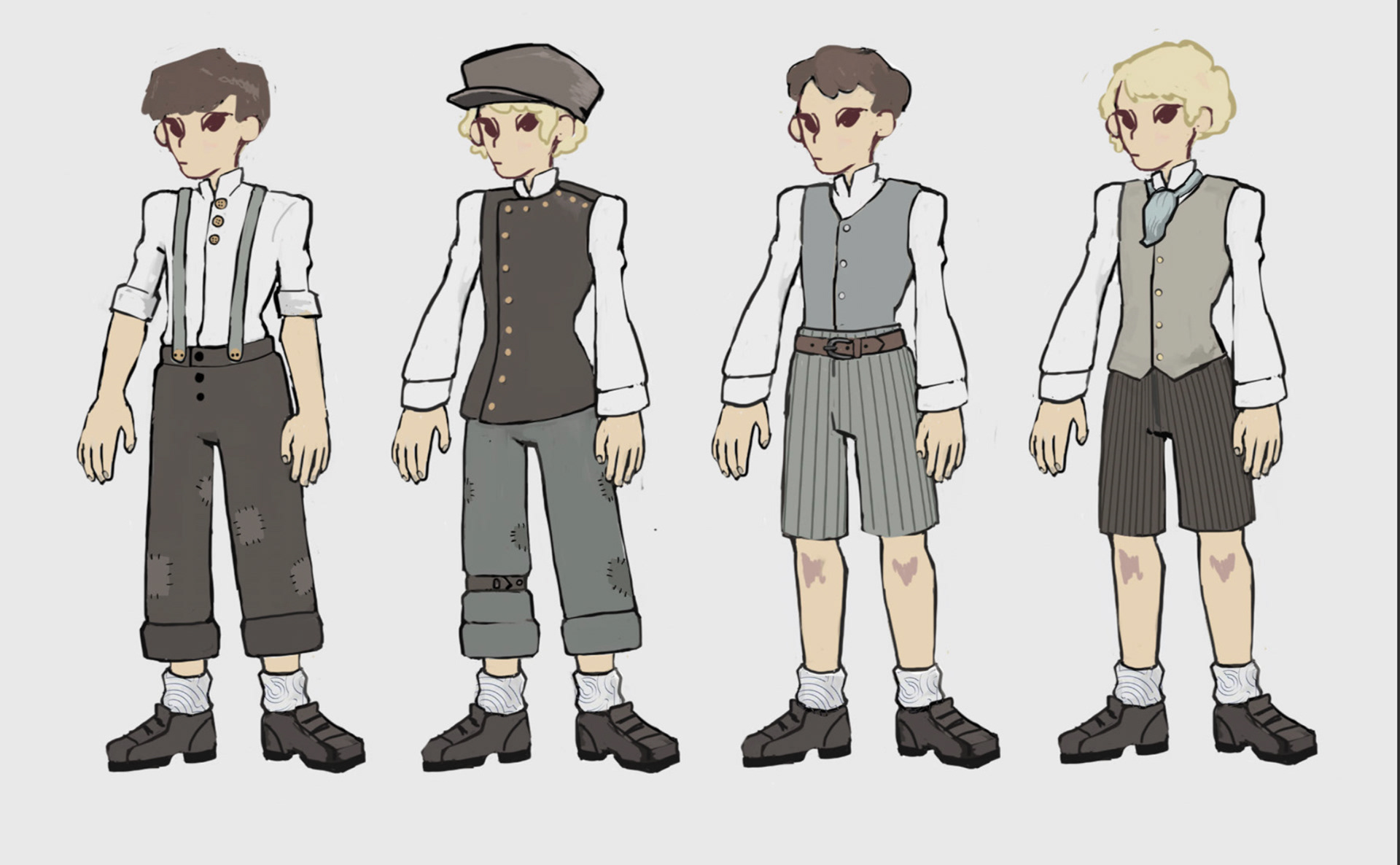 Character Design: Boys