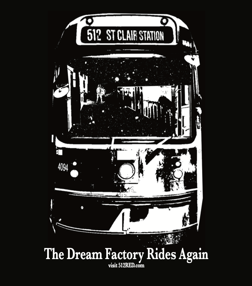 512RED – The Dream Factory Rides Again – Graphic