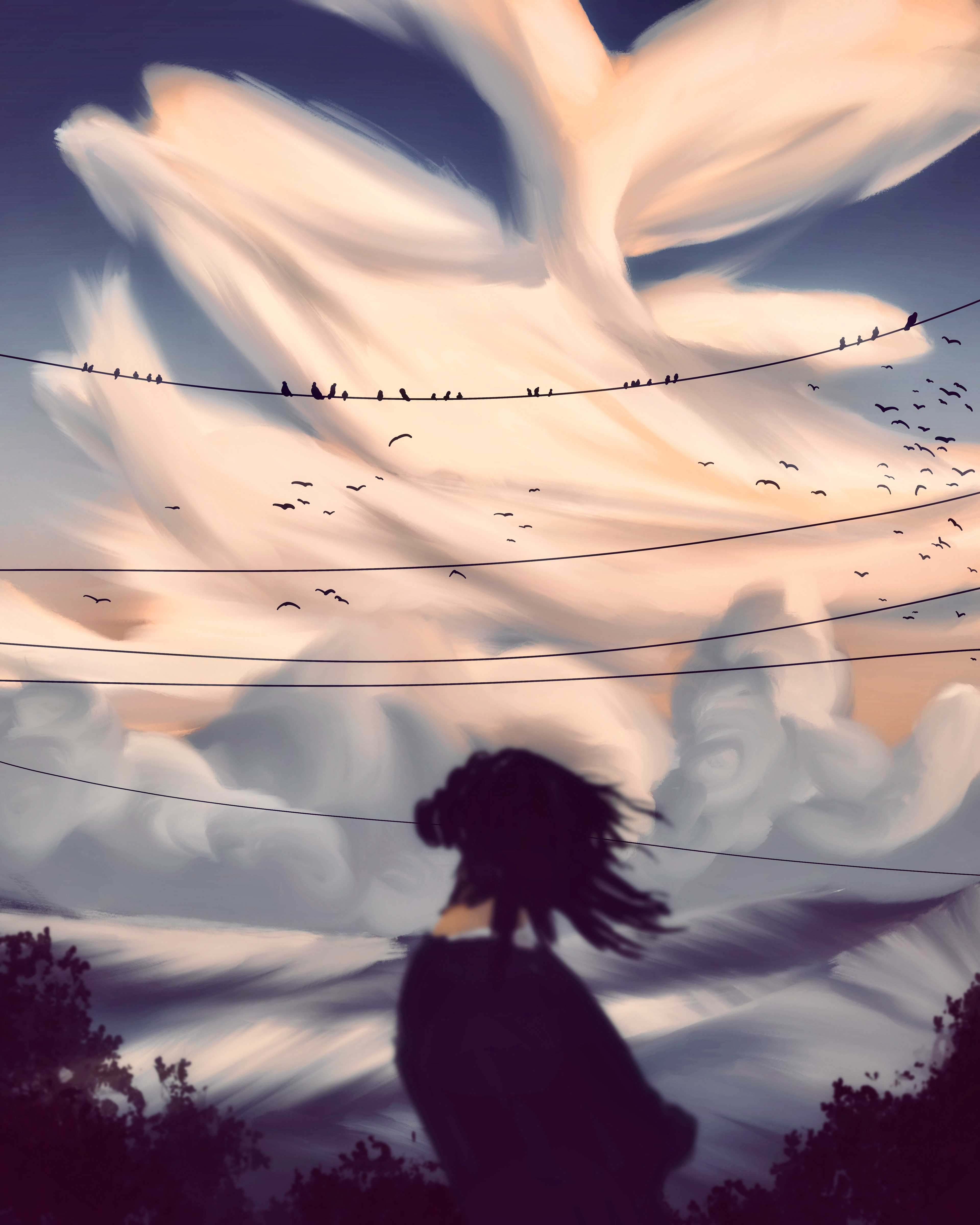Sweeping Clouds