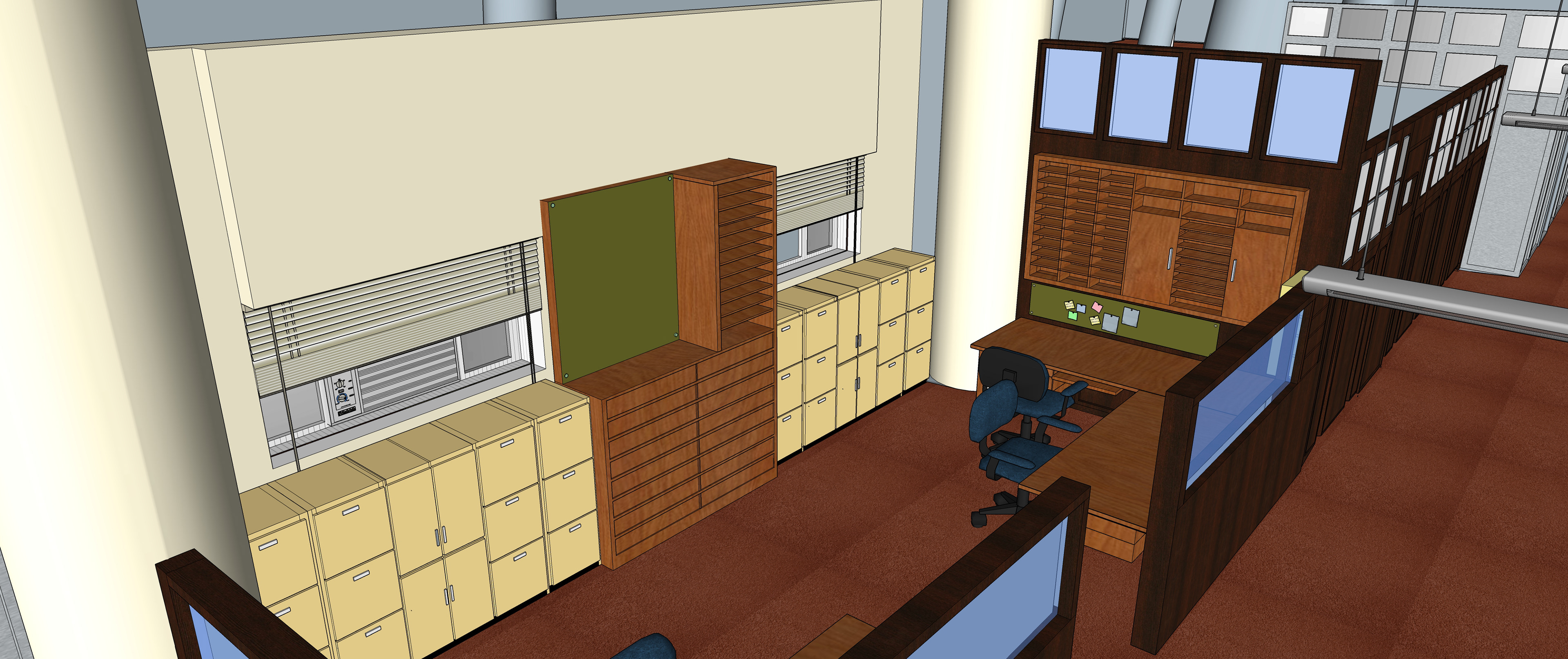 3D model of the set