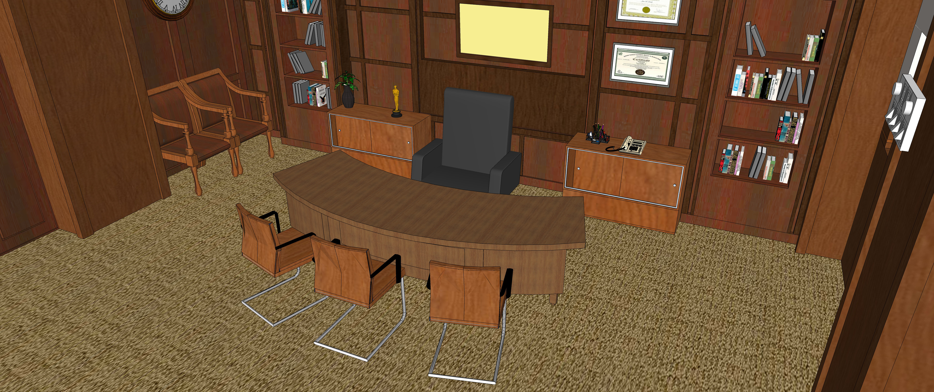 Office Furniture Visual