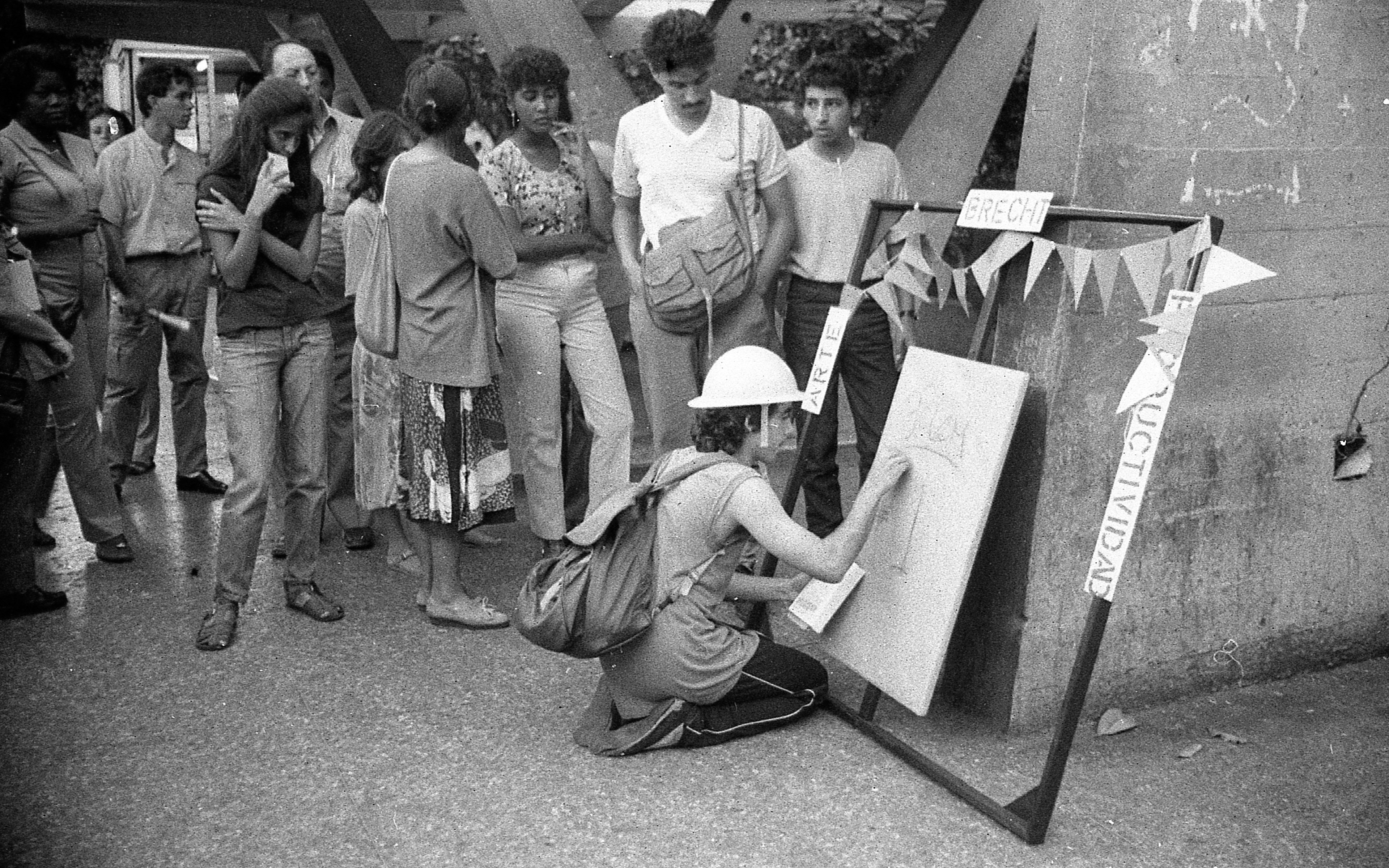 "El Golem", final del 1987. Coopelia de La Habana.