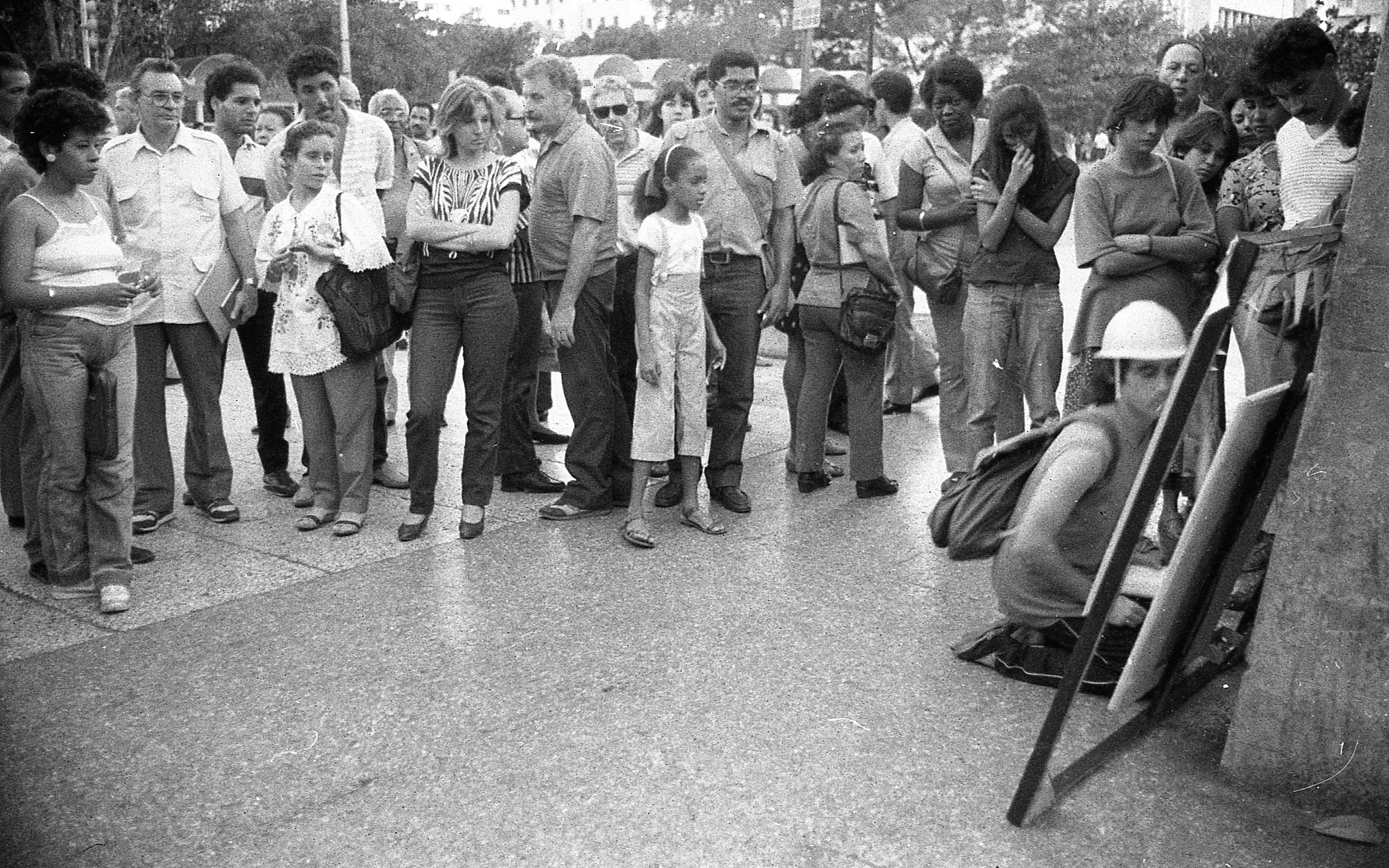"El Golem", final del 1987. Coopelia de La Habana.