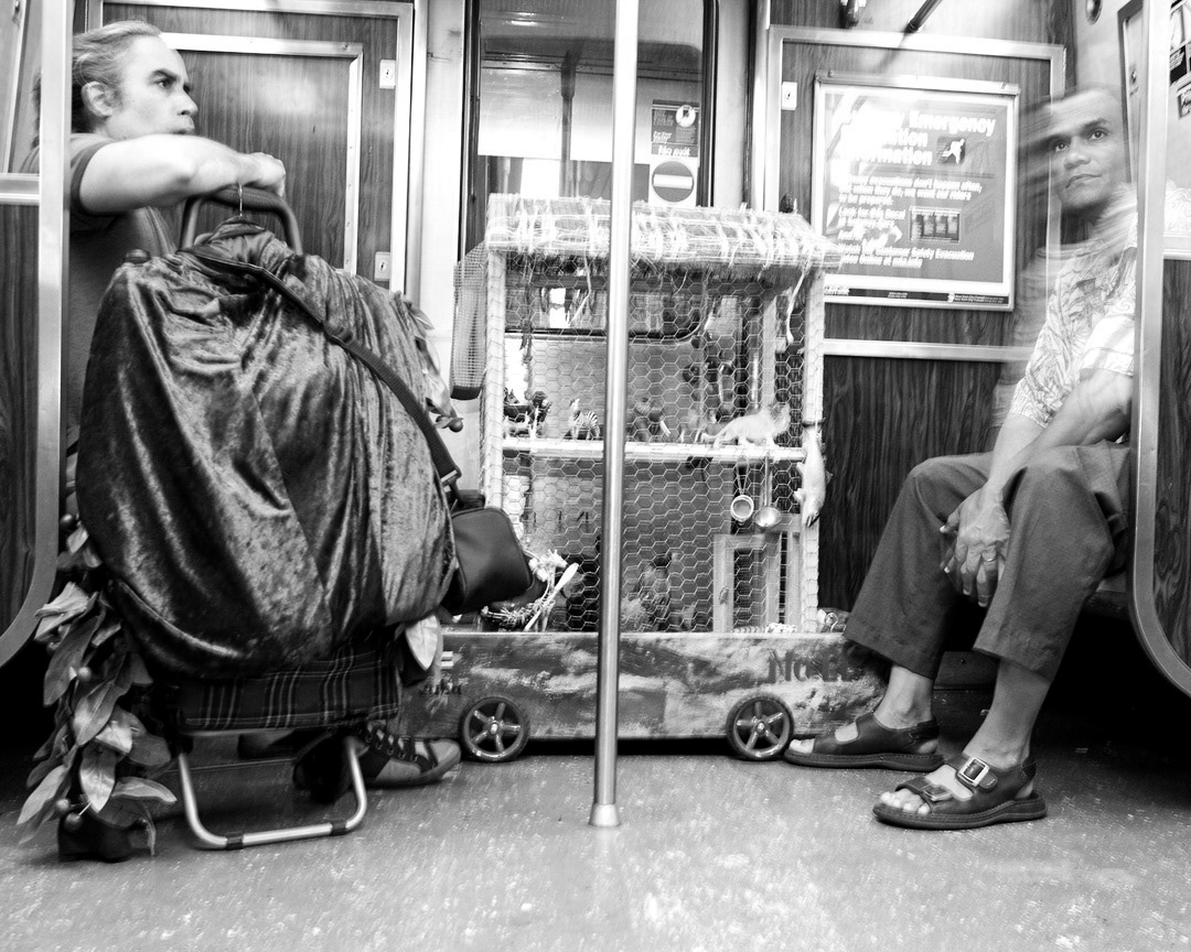 On the way to Mid Town Manhattan.