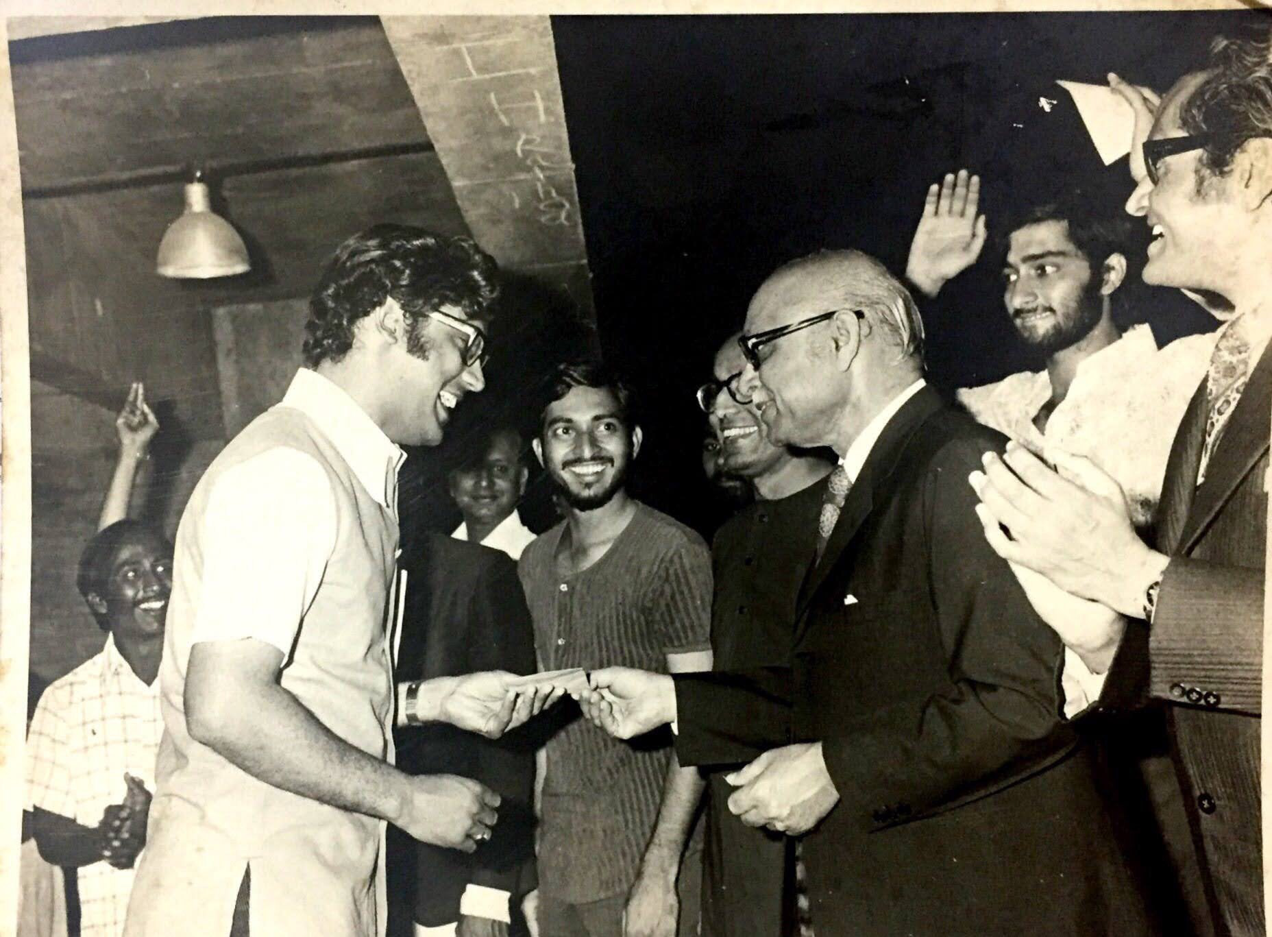 Receiving best and enthusiastic faculty at CEPT 