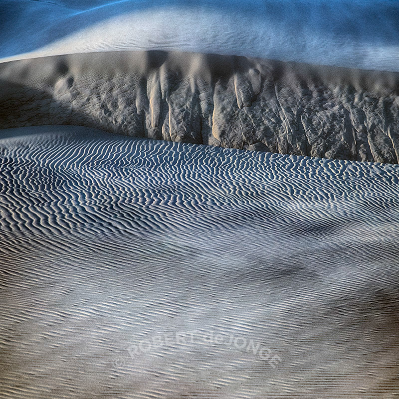 Silver Lake Sand dunes, wind, evening, ridges, shadows