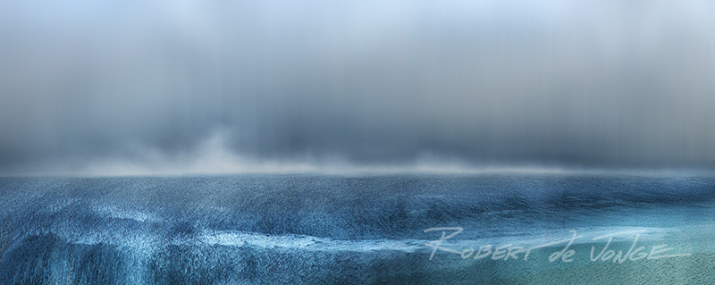 A front moves across Lake Michigan bringing a change in the weather.