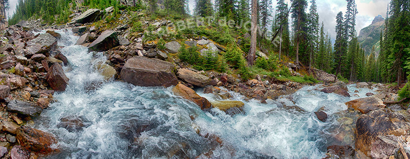 Yoho National Park, Lake Ohara, Panorama, Canadian Rockies, British Columbia, BC, Glacier