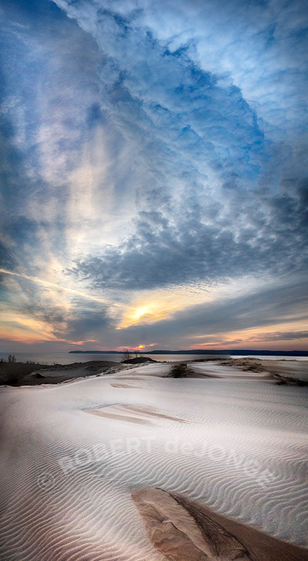 Sunrise, Wild patterns, clods, earthy, Sleeping Bear Point
