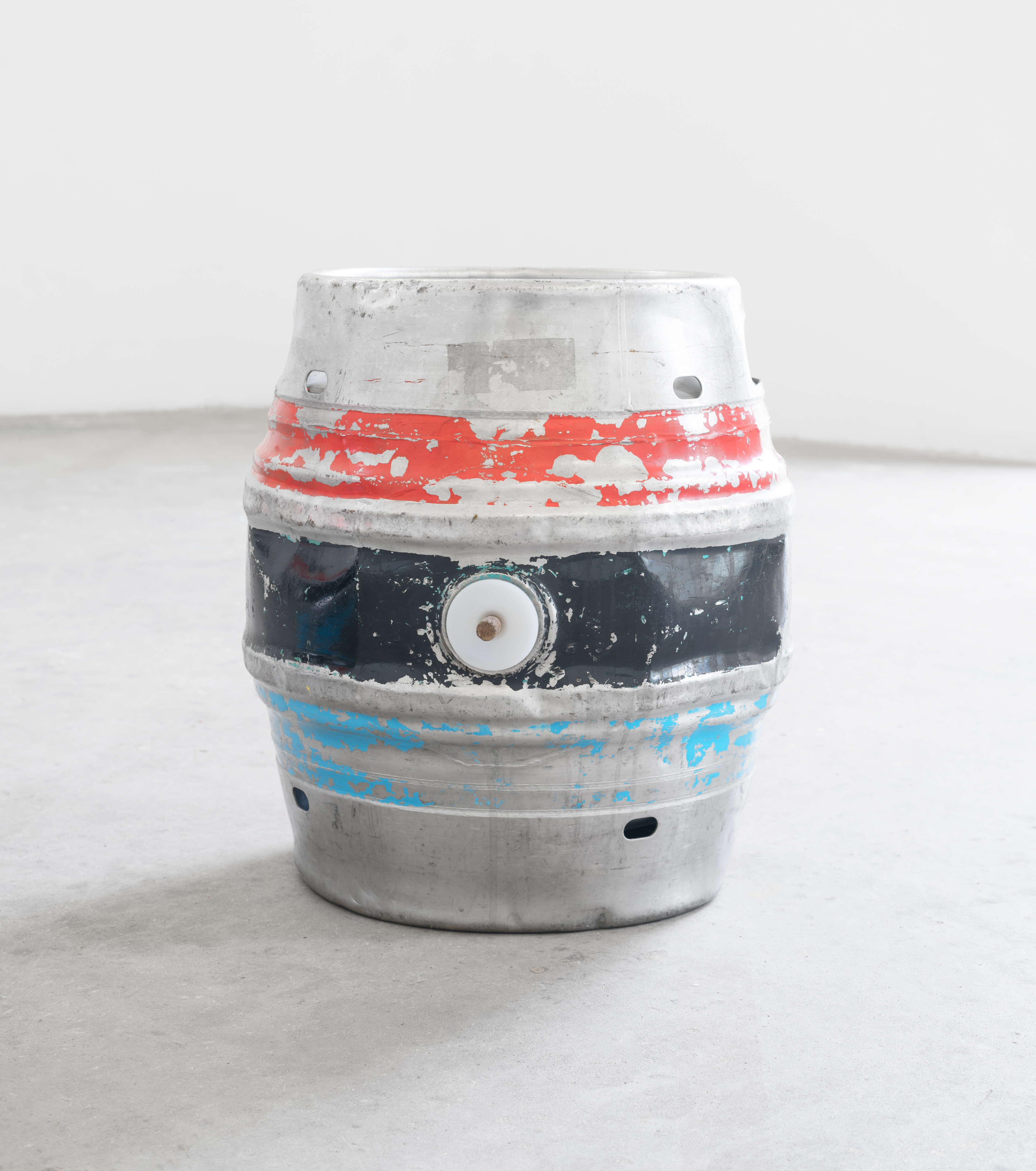 Decommissioned Barrel 062, Nina Chua, 2017, used beer barrel, 48 × 40 × 40cm