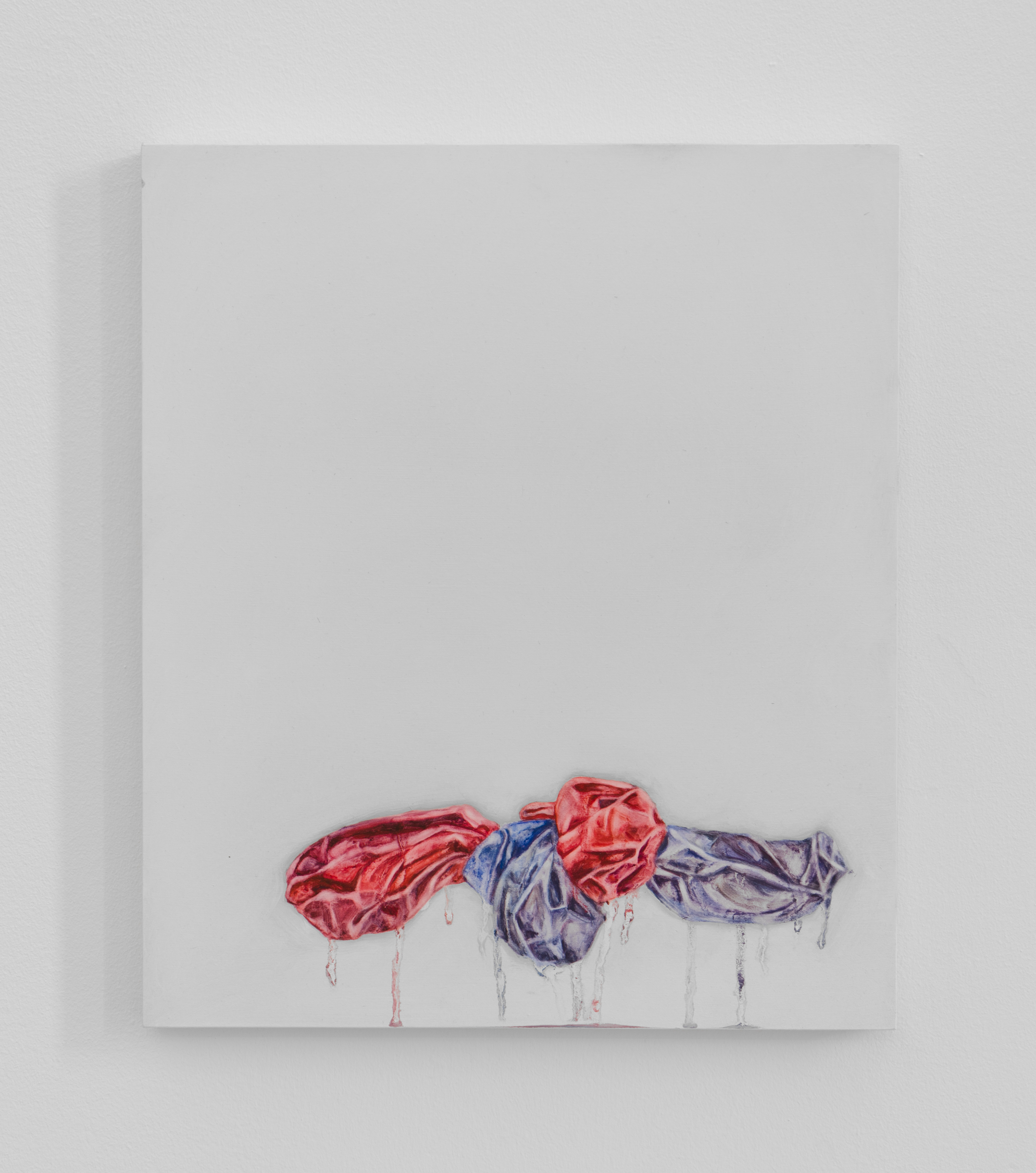 Untitled; Florence Mytum, 2014; Oil on board; 35 × 30 × 2.5cm