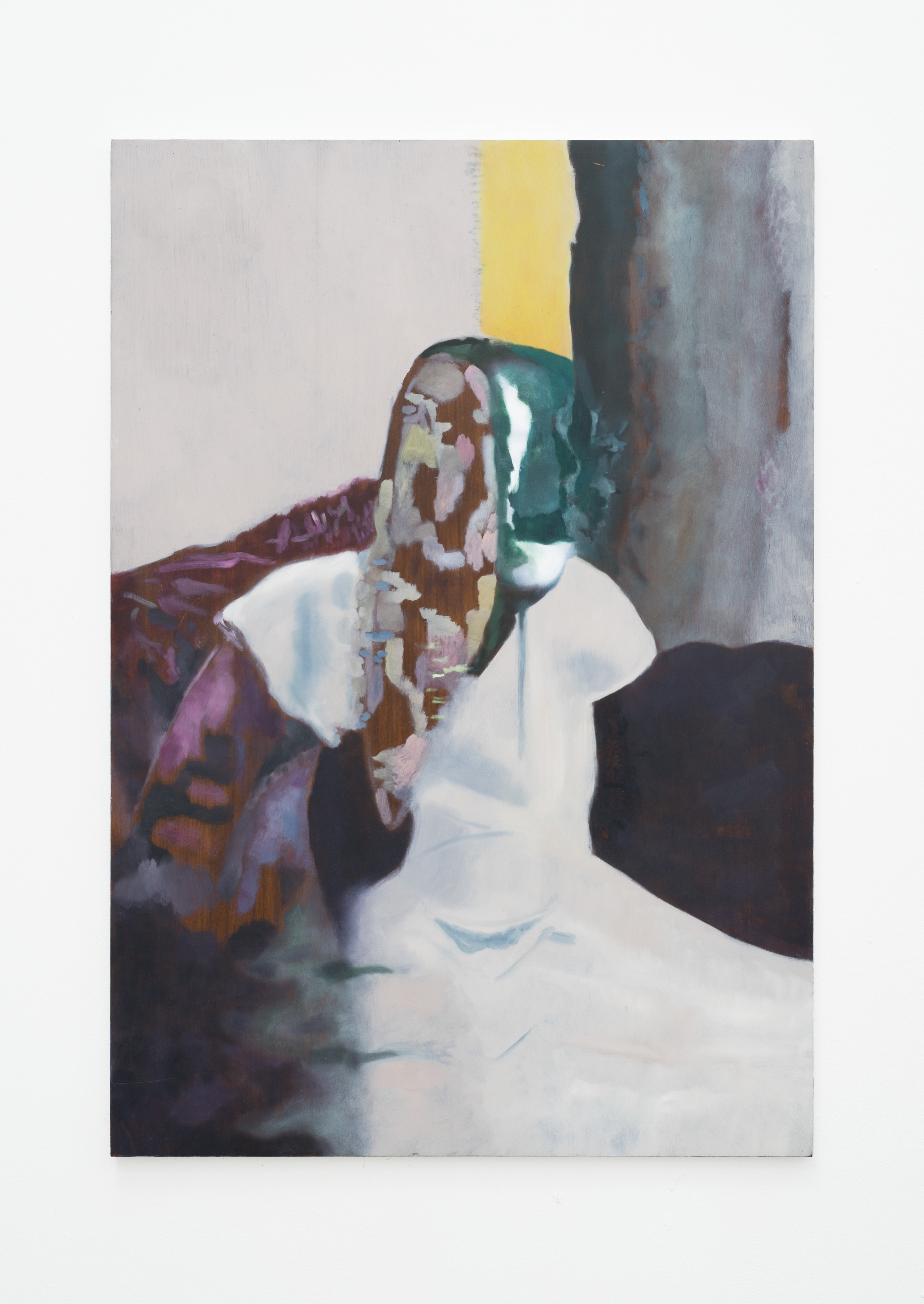 Land Agent; James Tabbush, 2016; oil on board; 61 × 97cm