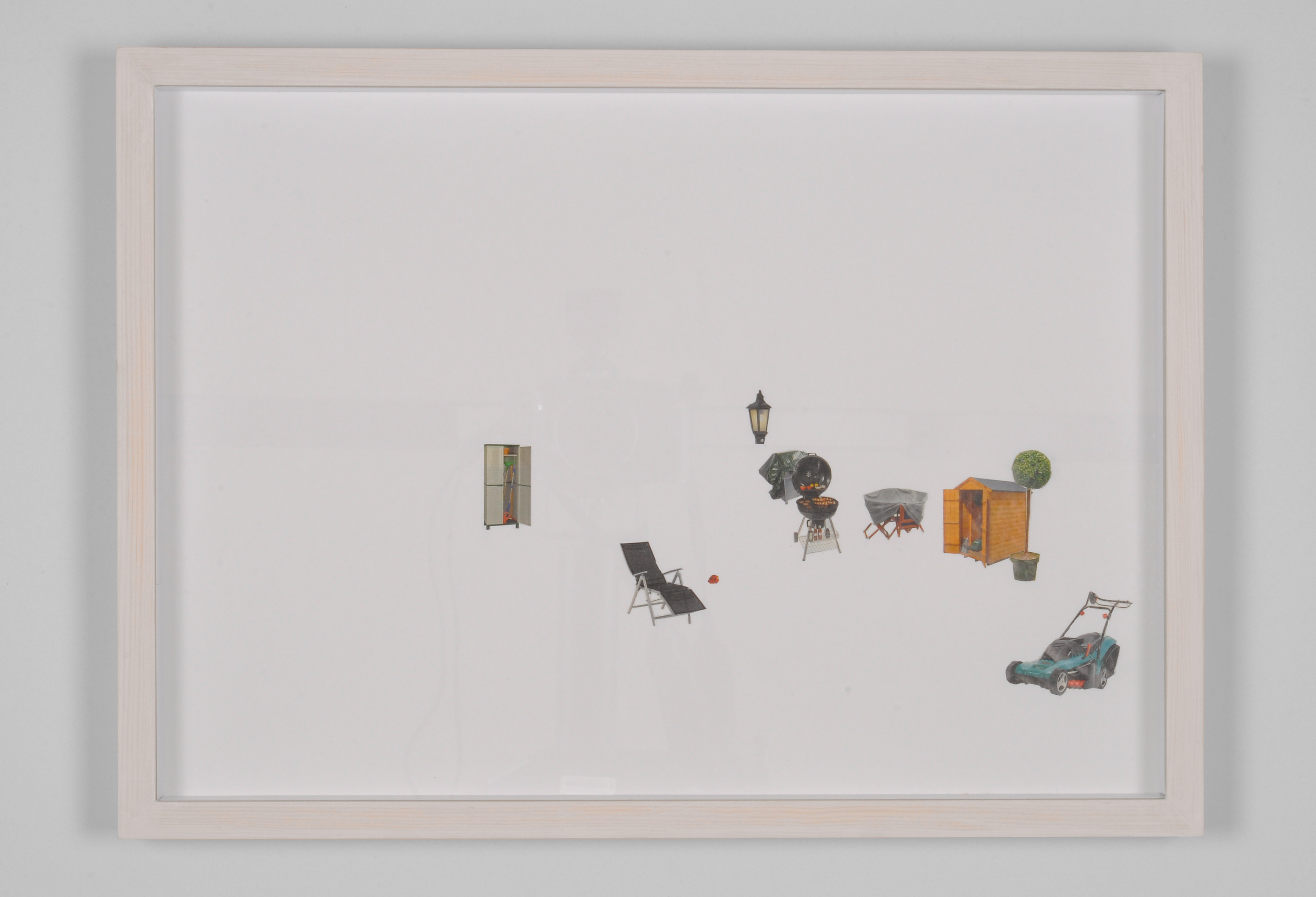 yours or mine?; Jessica Roper, 2013; Collage; 31.5 × 43.5 × 3.5cm [x4]