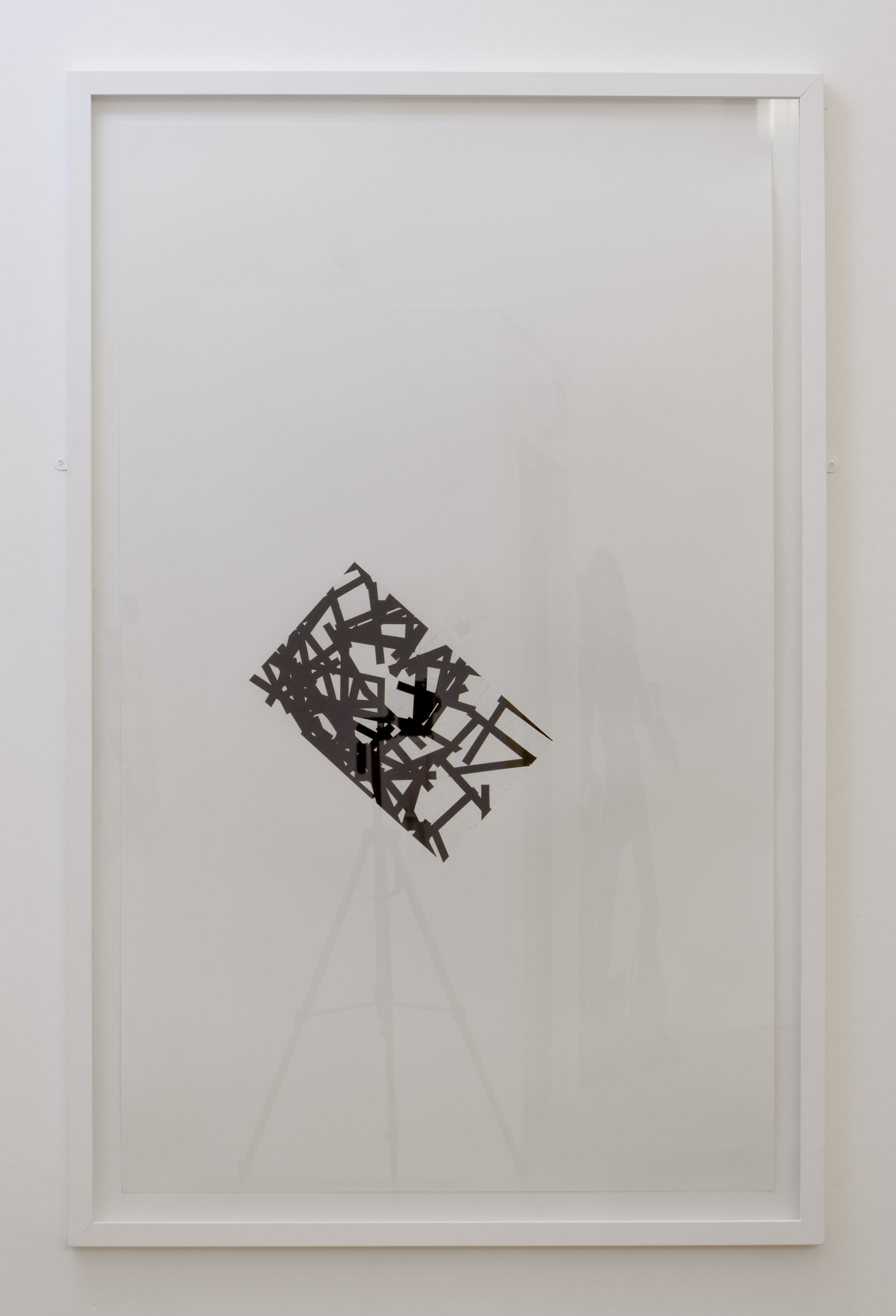 Fall; 2009; Pencil and gouache on paper; 130 × 80cm