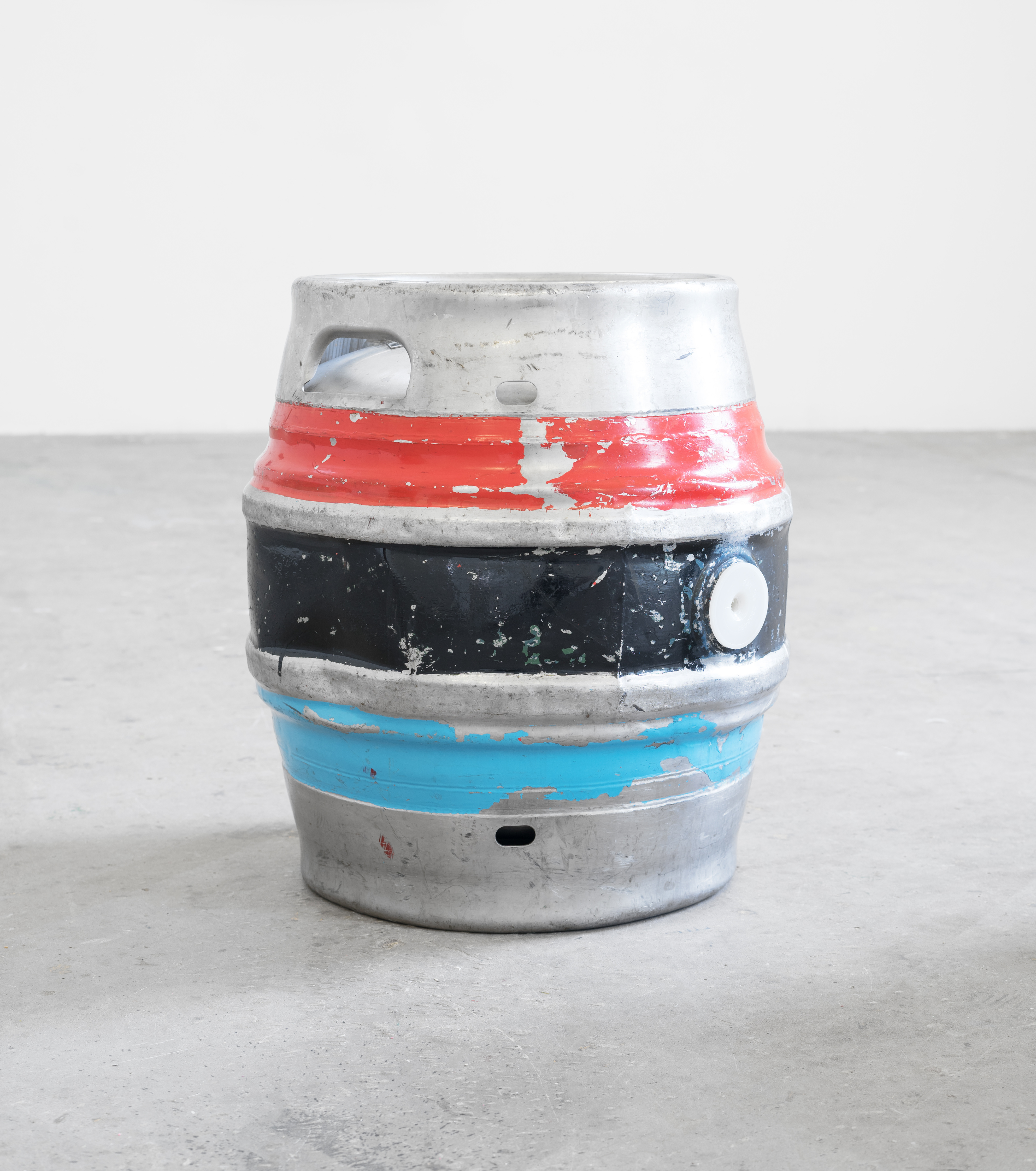 Decommissioned Barrel 072, Nina Chua, 2017, used beer barrel, 48 × 40 × 40cm