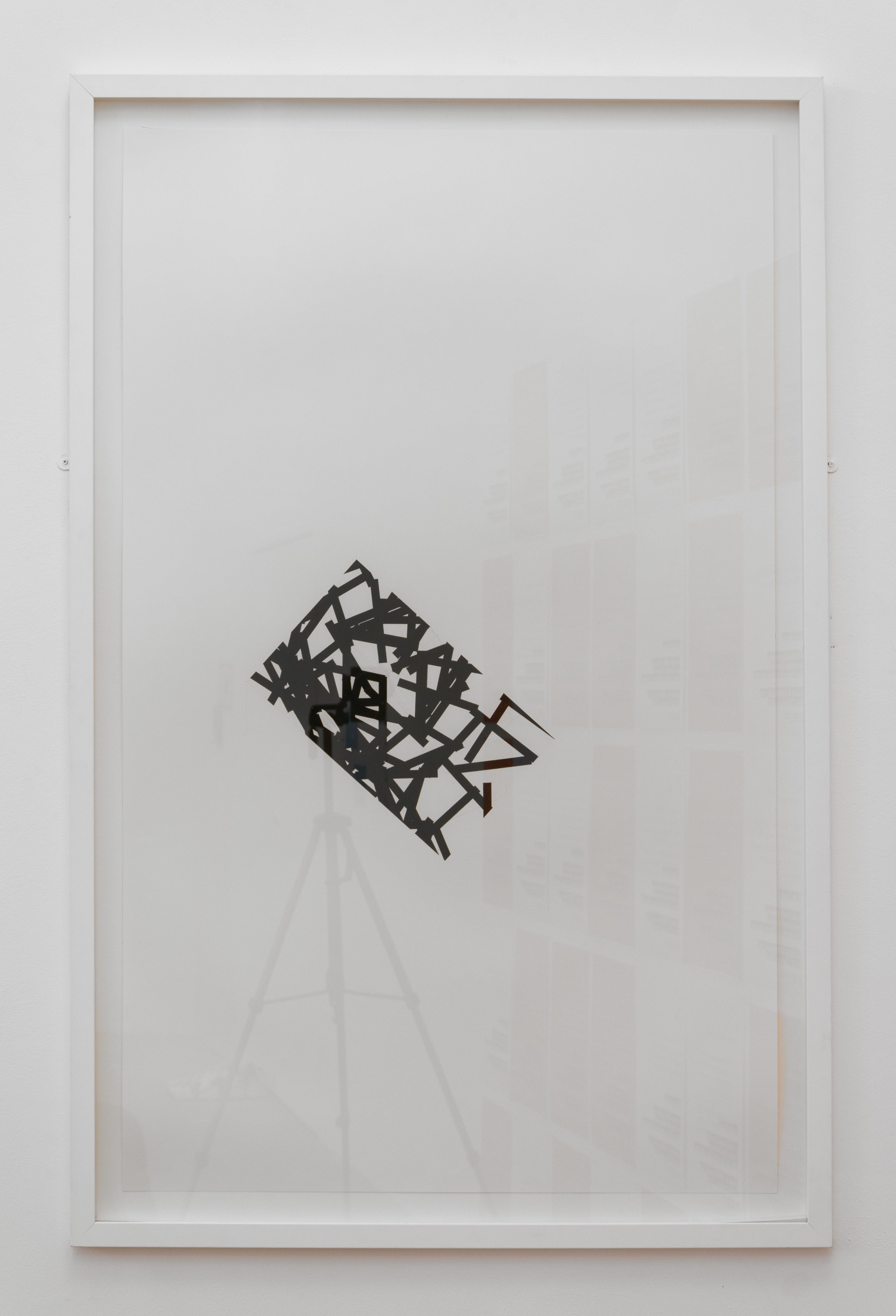 Fall; 2009; Pencil and gouache on paper; 130 × 80cm