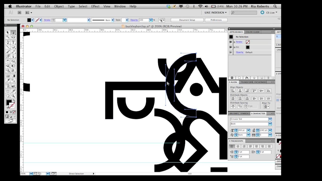 the hired labour of one (1x) graphic designer in order to create a logo/glyph/symbol for our collaborative efforts (in the style (conceptually/in prince) of Prince circa the early 90s); 2013; .mp4 (looped), monitor, vinyl; 50 × 50cm / 00:24:00