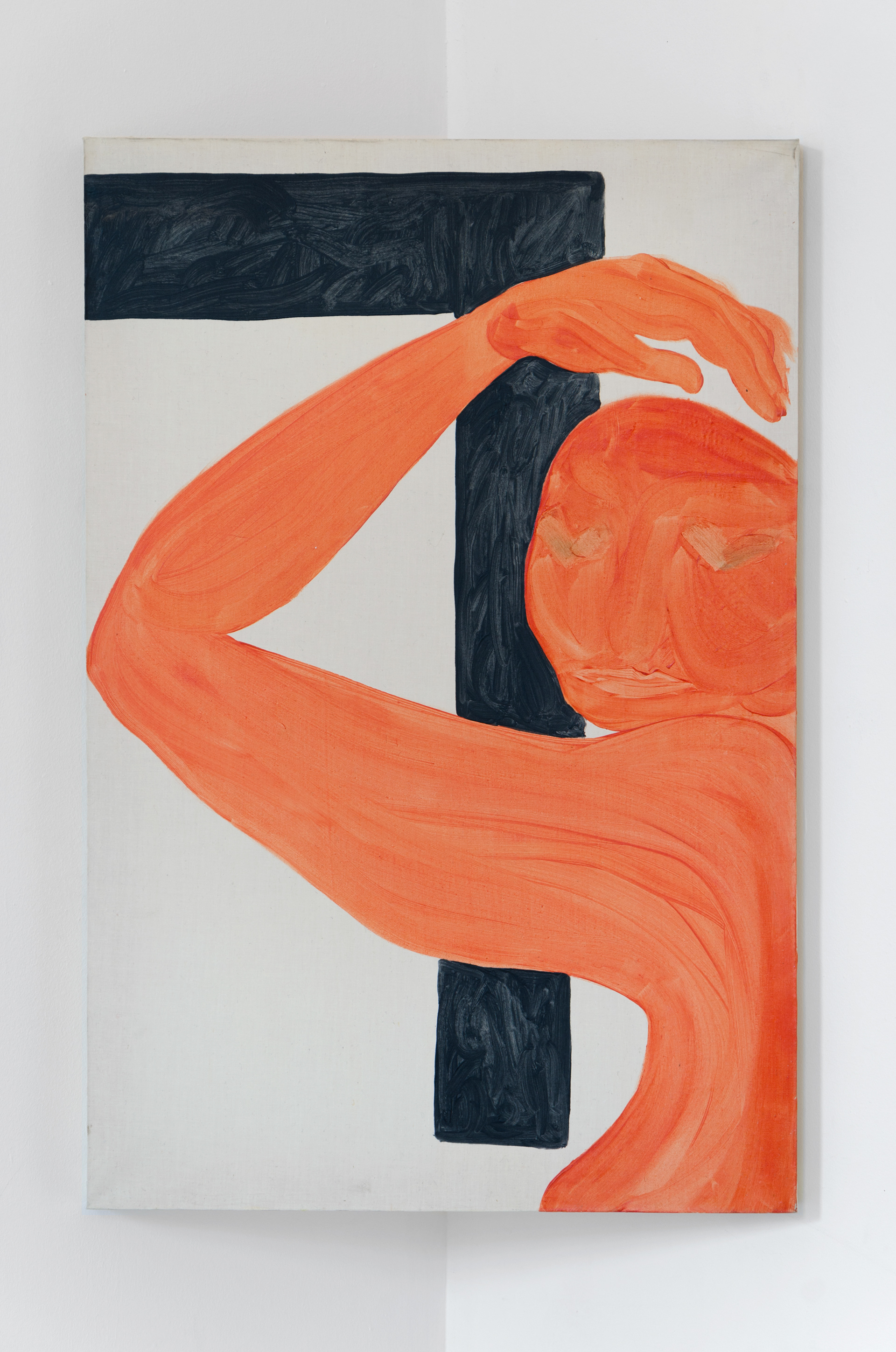 Woman; Elinor Stanley, 2015; oil on cotton; 90 × 60cm