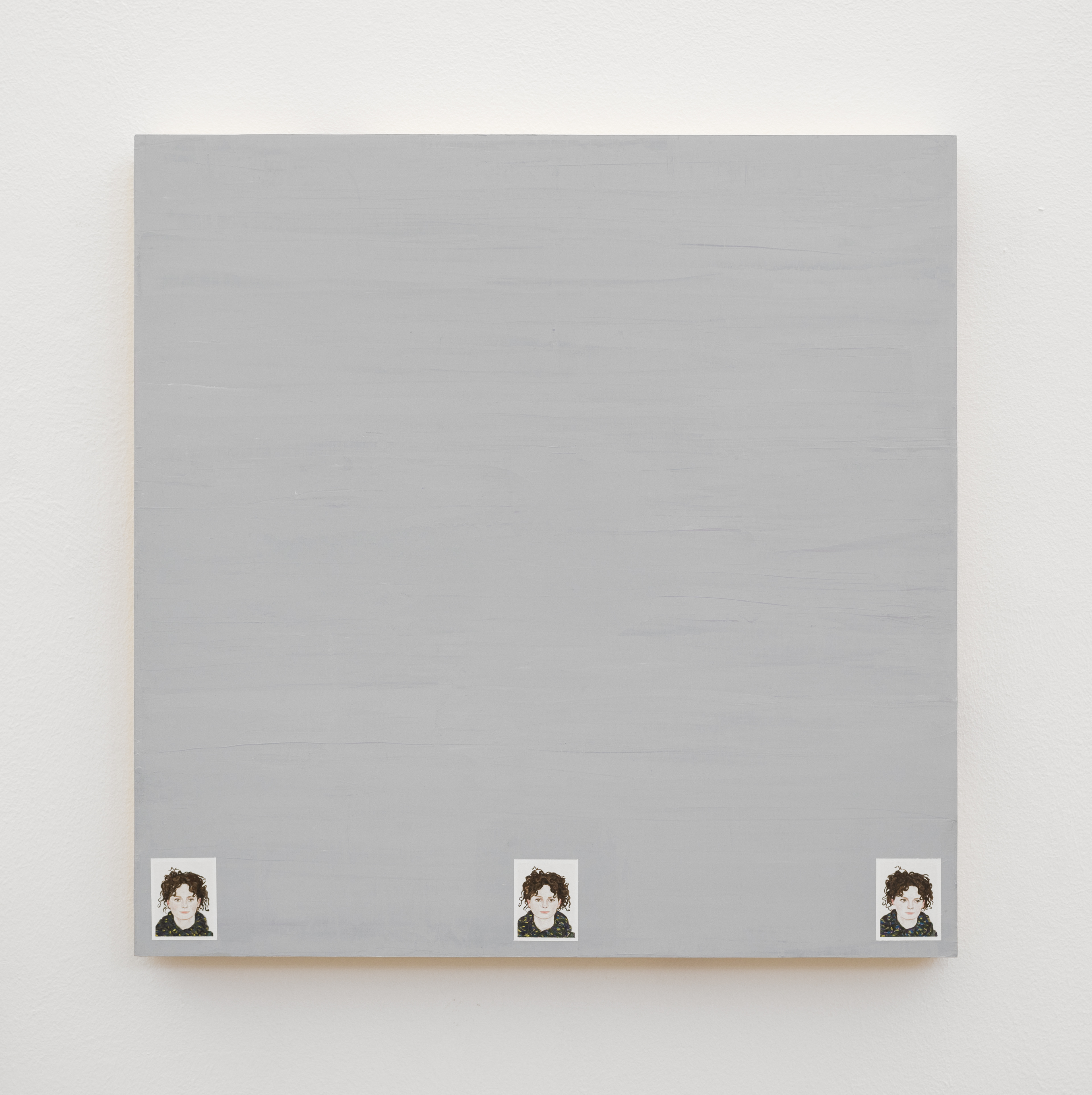 Rachel; Harriet Selka, 2015; oil, gesso, plaka, board, pine; 50cm × 50cm × 5cm