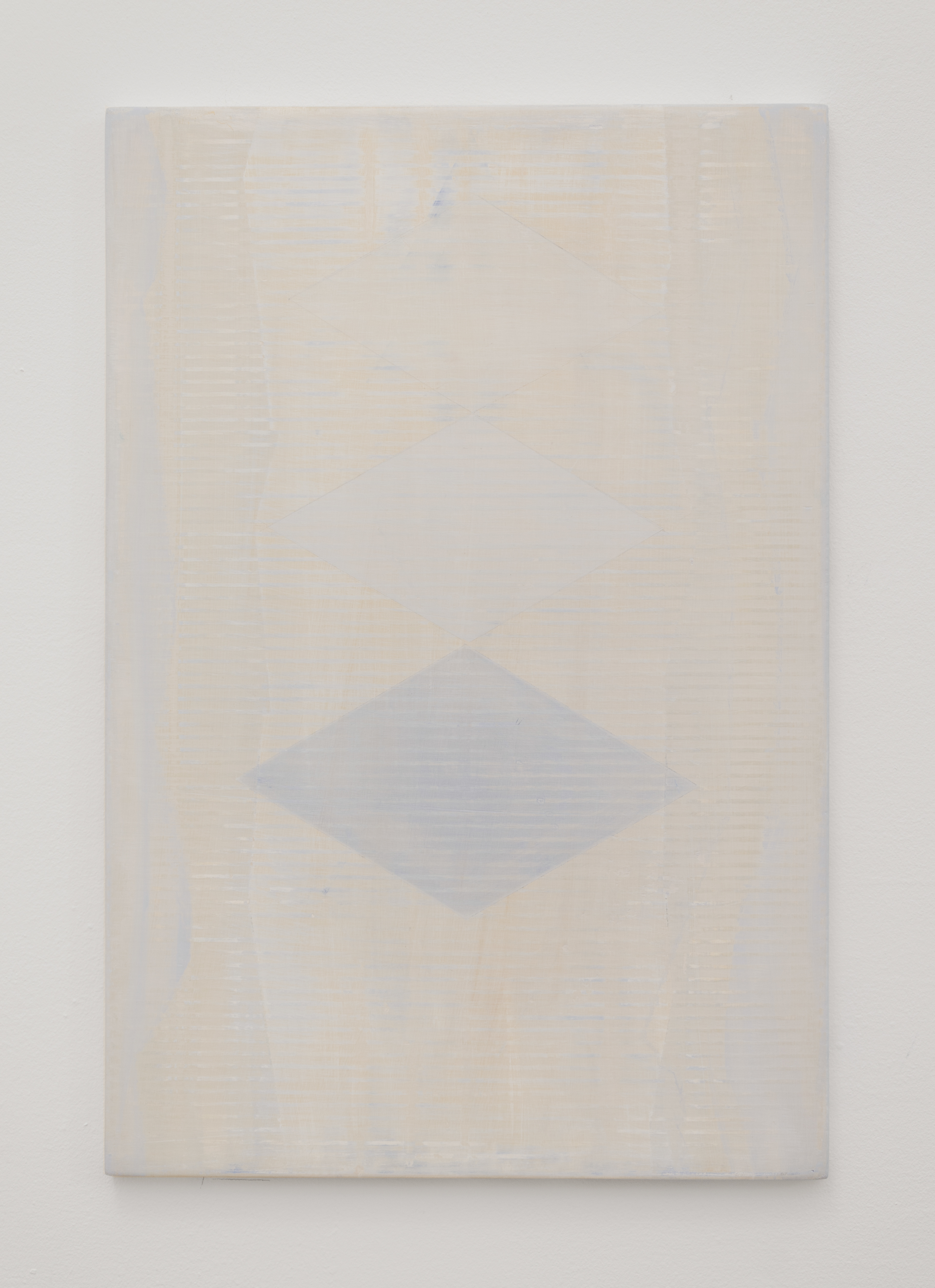 Annette Heyer, 2013; MDF, wood, gesso, pigment, dye; 52.5 × 35 × 1.5cm