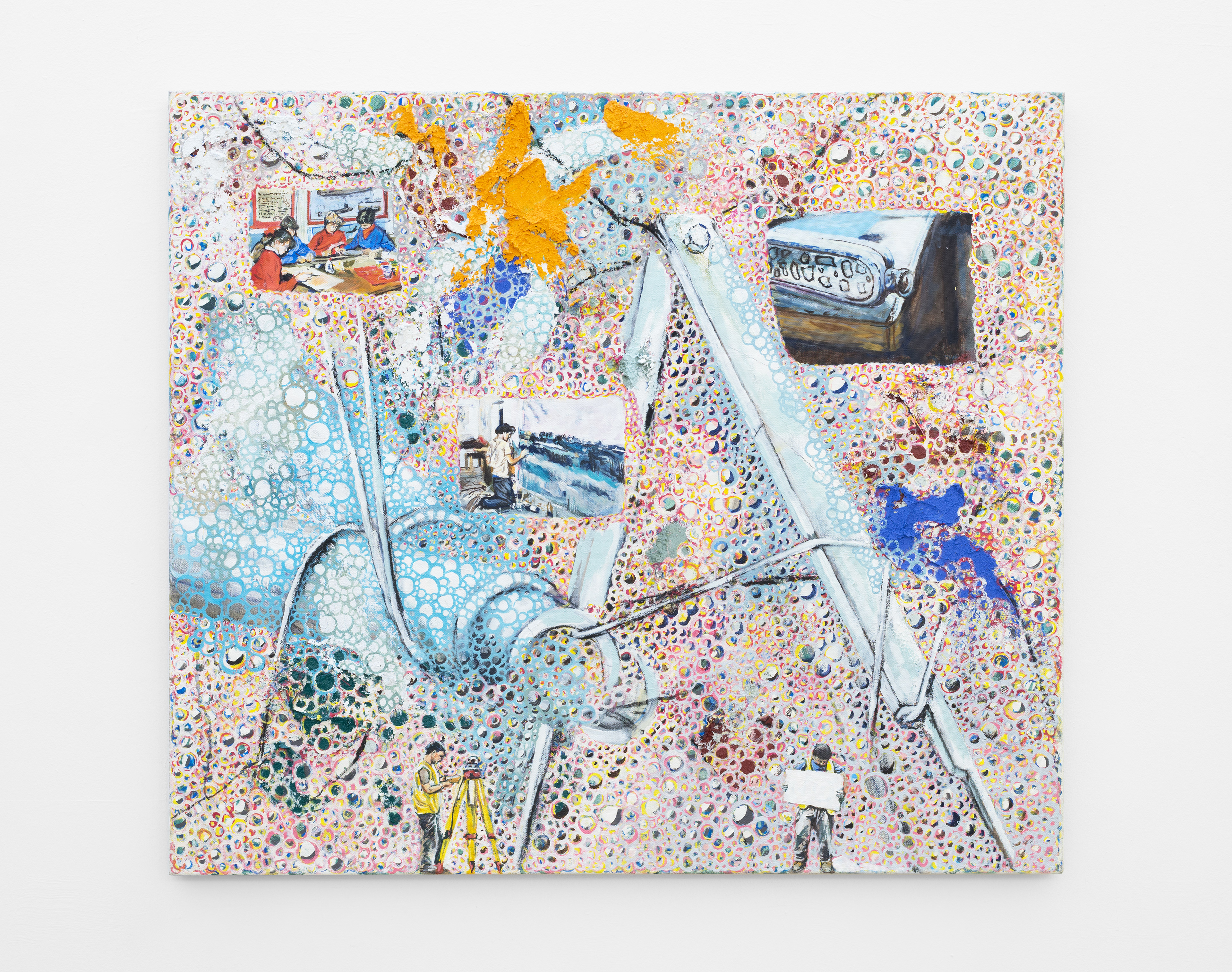 Lives of the Painters; Jeff Dennis, 2009; oil on linen; 102 × 117cm