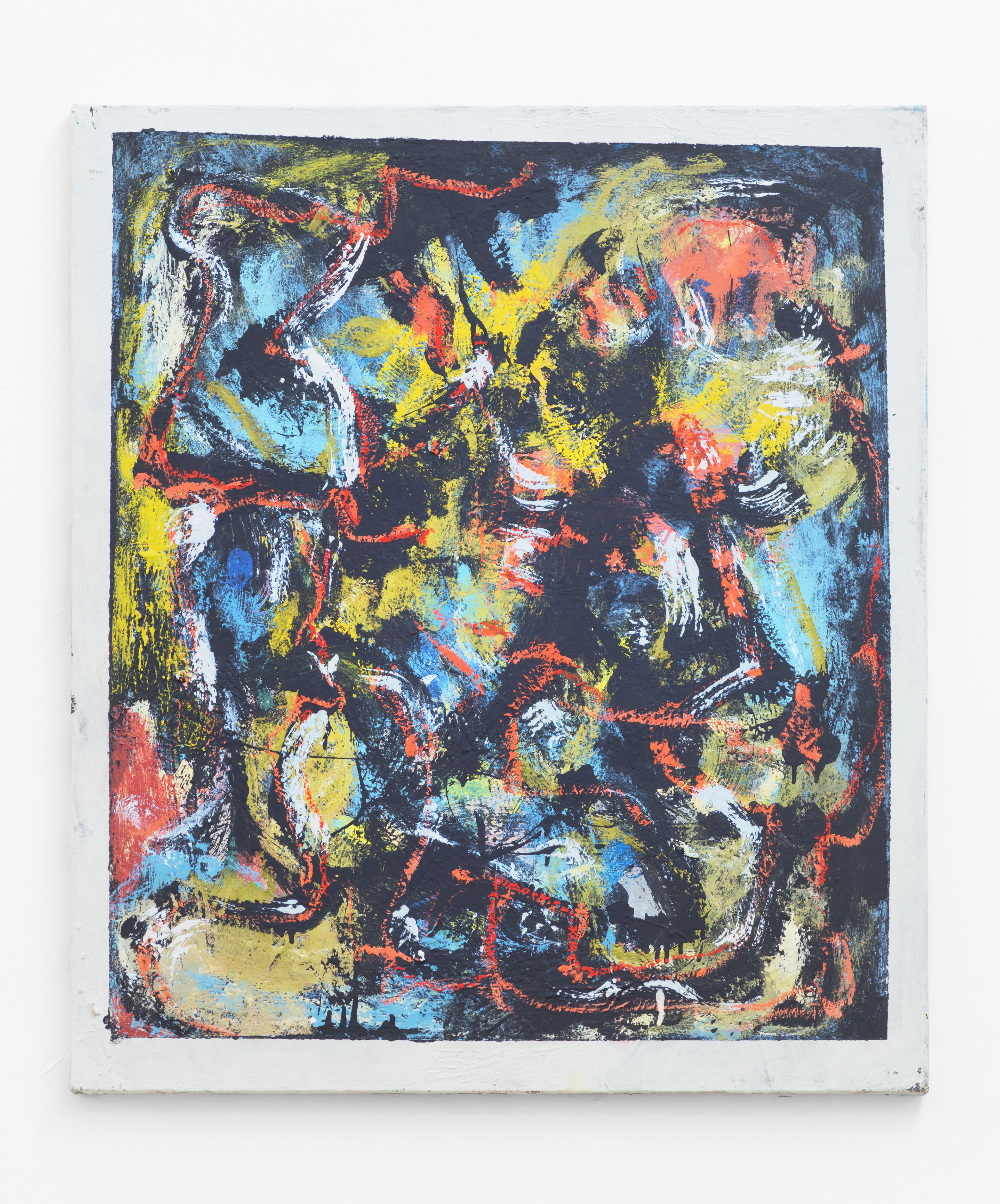 “Rablio”; Phil Allen, 2016; oil on canvas; 90 × 86cm