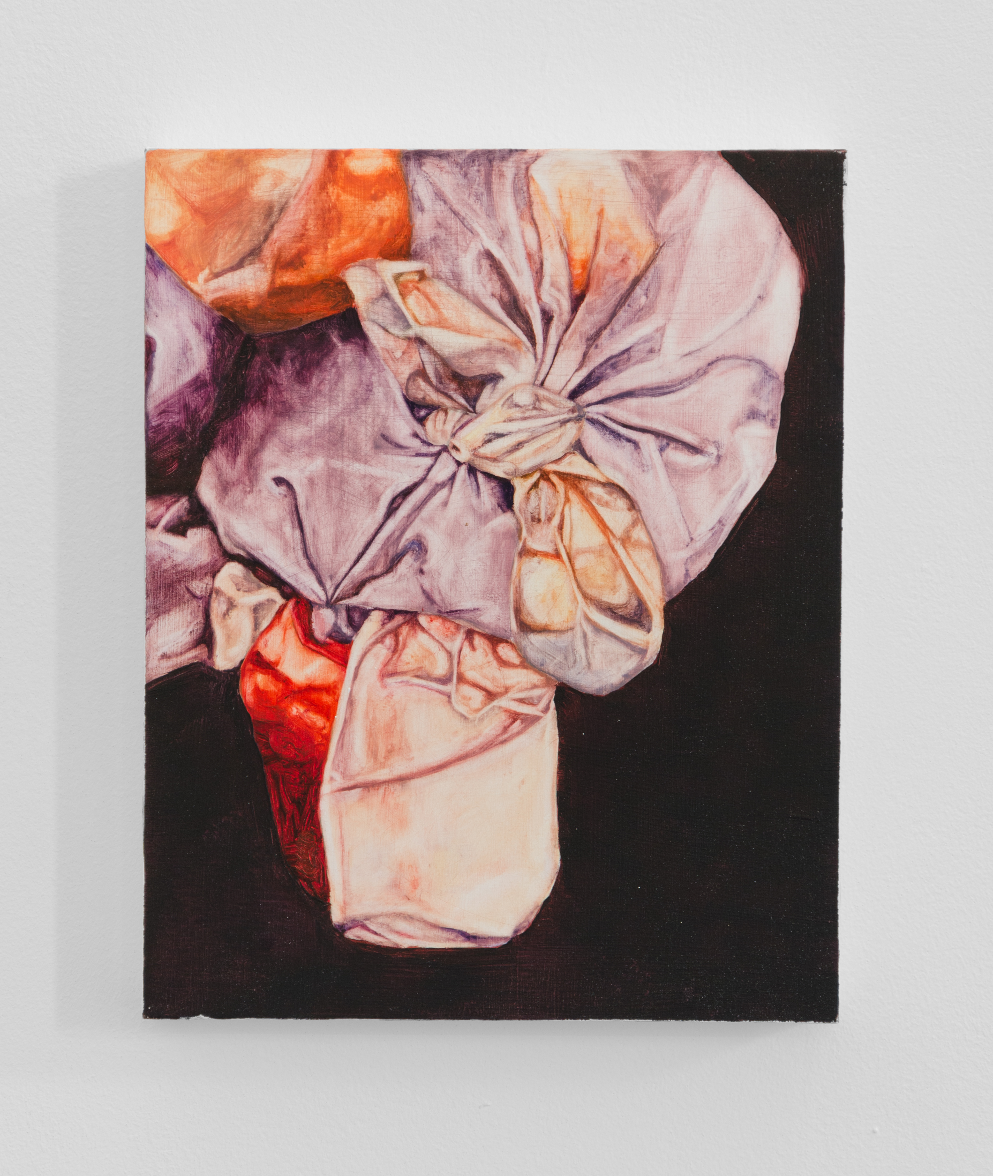 Untitled; Florence Mytum, 2014; Oil on board; 25 × 20 × 2.5cm