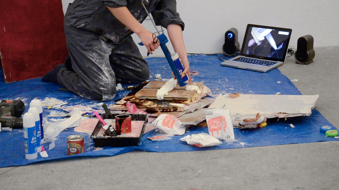 D.I.YouTube; Kayleigh Handley, 2013; Performance / debris; dimensions variable