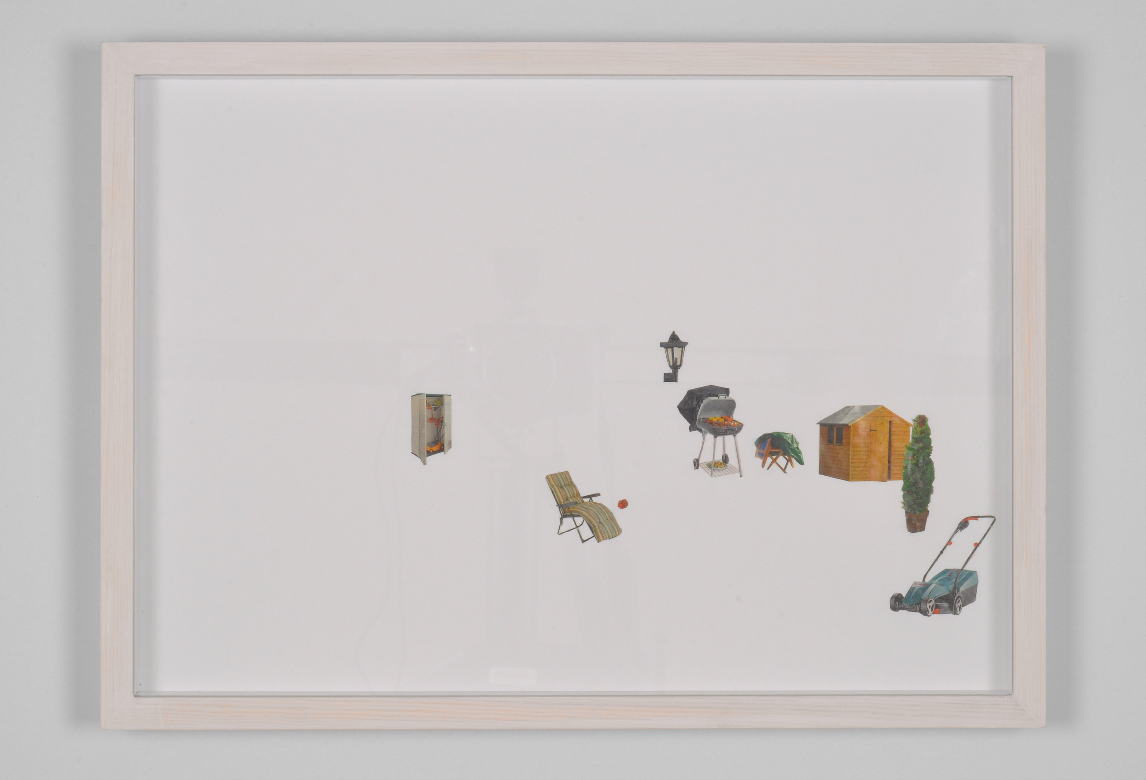 yours or mine?; Jessica Roper, 2013; Collage; 31.5 × 43.5 × 3.5cm [x4]