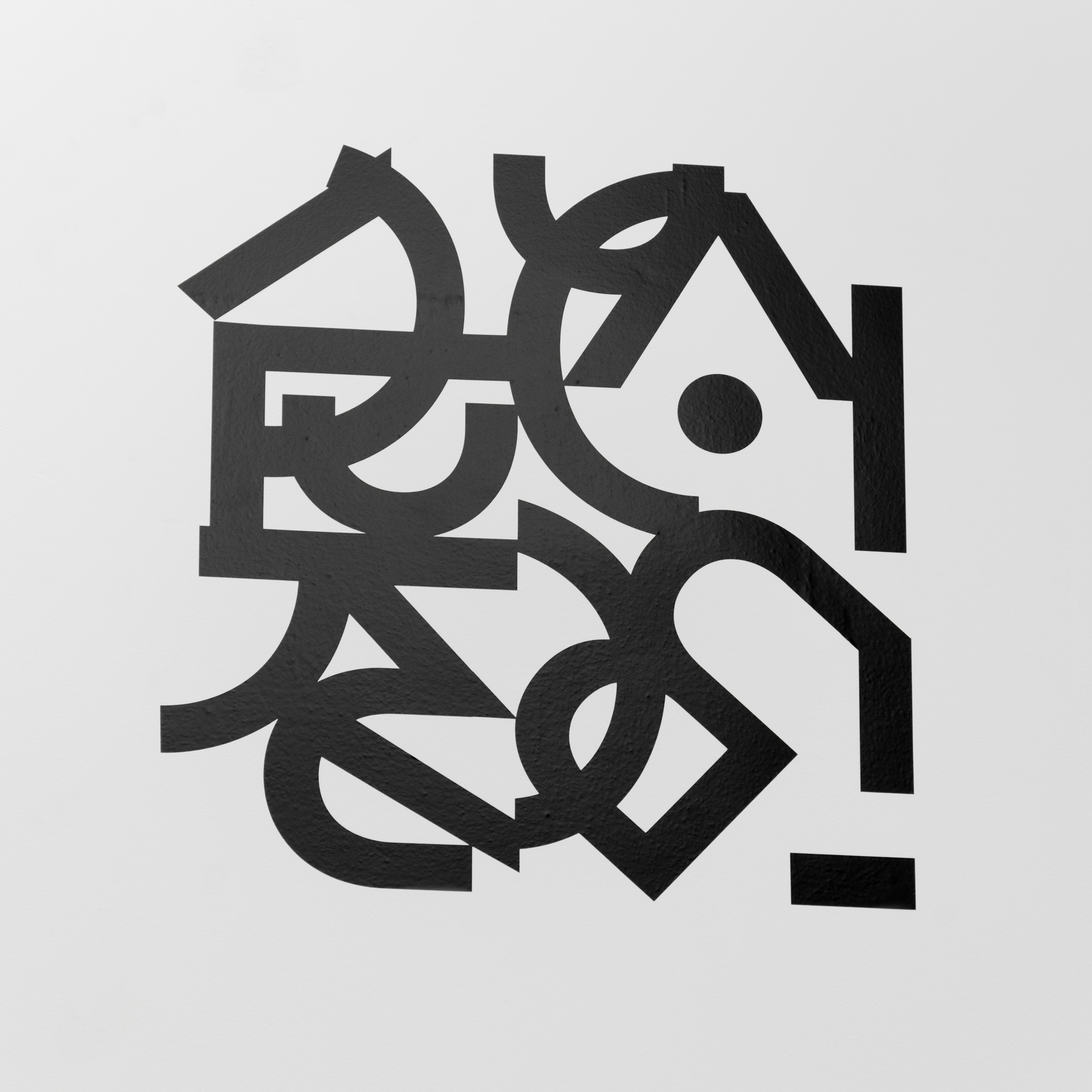 the hired labour of one (1x) graphic designer in order to create a logo/glyph/symbol for our collaborative efforts (in the style (conceptually/in prince) of Prince circa the early 90s); 2013; .mp4 (looped), monitor, vinyl; 50 × 50cm / 00:24:00