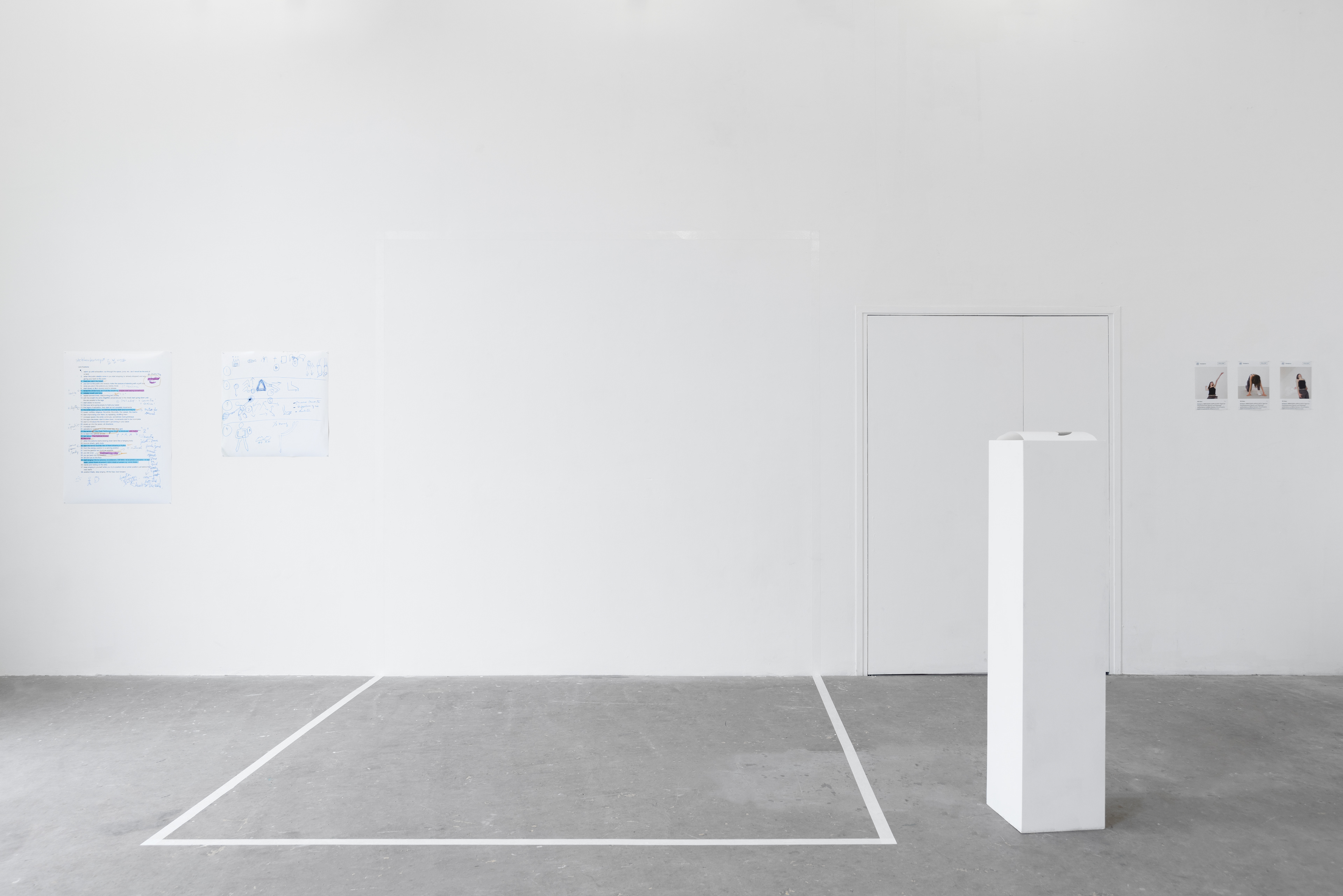 Sports et Divertissements; Mercedes Azpilicueta with Ness Herringshaw, Sam Kan, Seren Metcalfe, and Jazmin Morris, 2016; performative installation; dimensions variable
