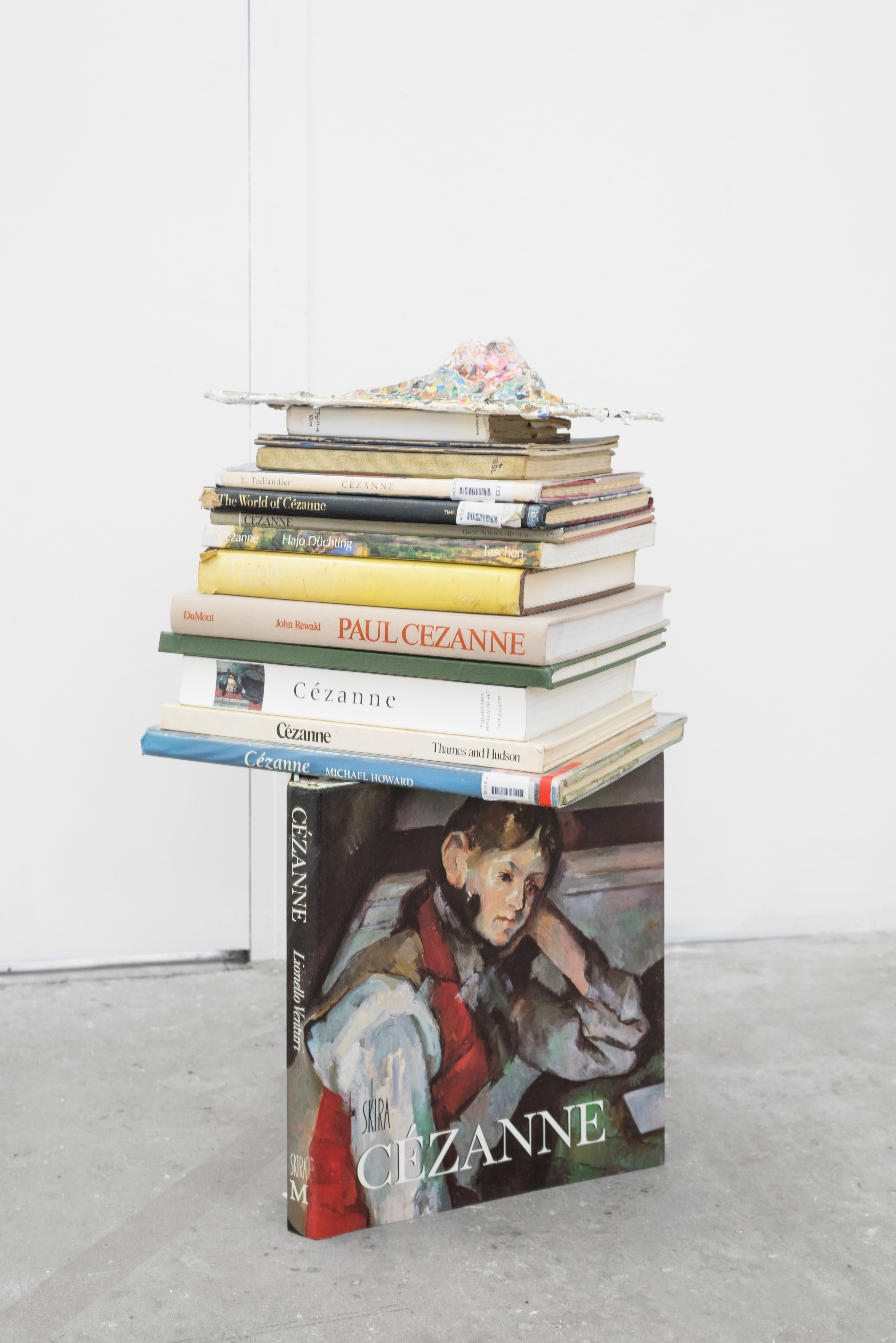 Mt St Victoire; Magnus Quaife, 2017; collage; dimensions variable