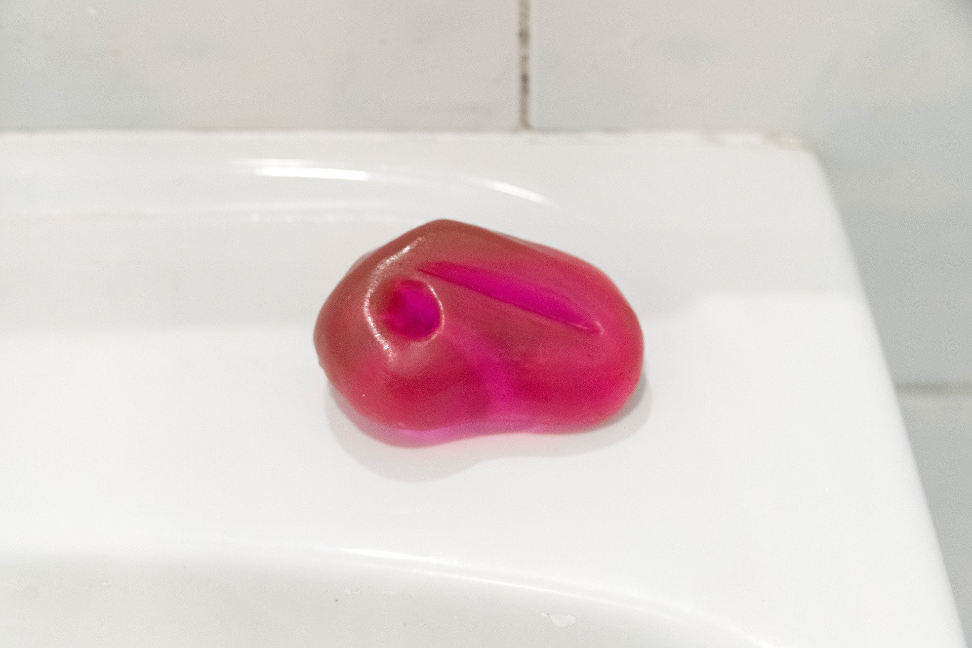 Soaps; Jack Brown, 2023; soap; 7.5 × 3.9 × 5cm