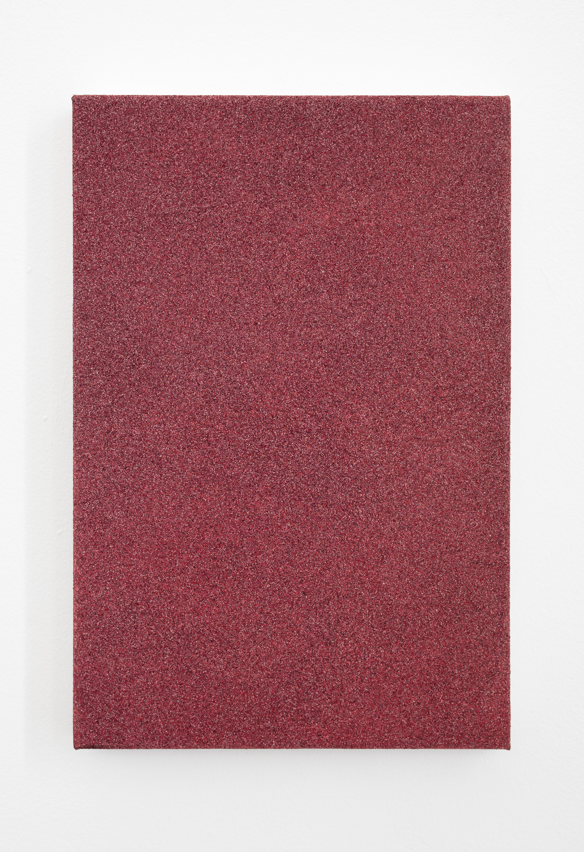 New Paintings (Ella), Pavel Büchler, 2017, reclaimed paint on canvas, 46 × 30cm