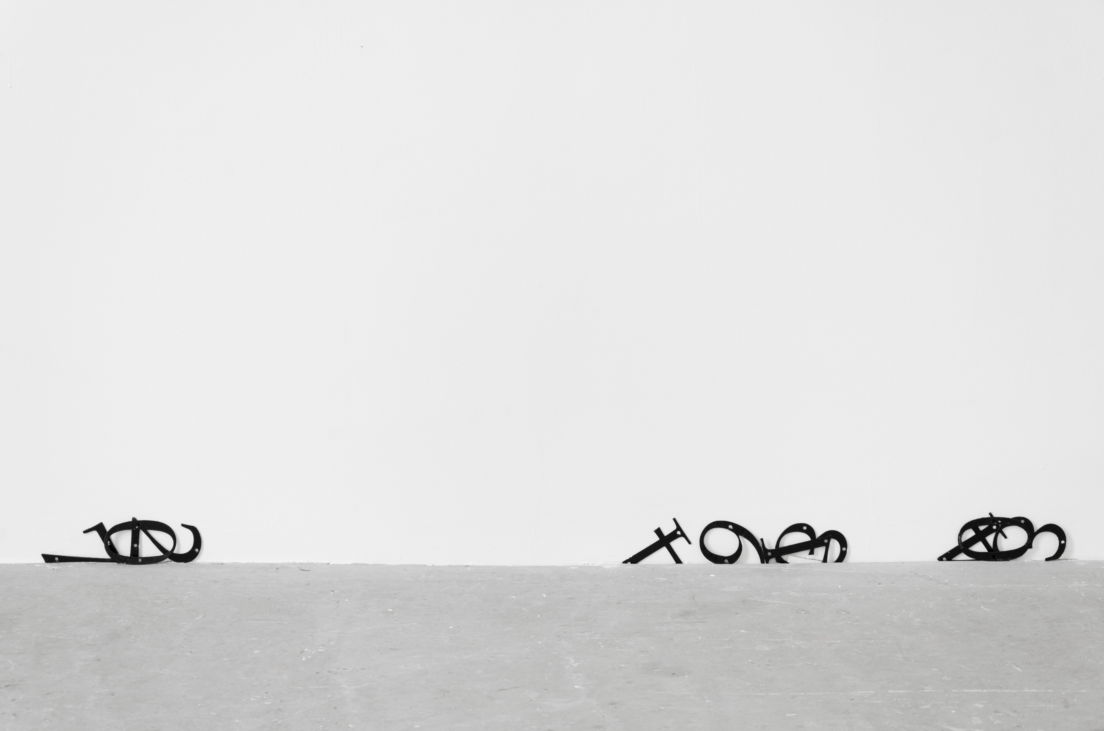 Untitled; Stacy Broadbent, 2014; metal; dimensions variable
