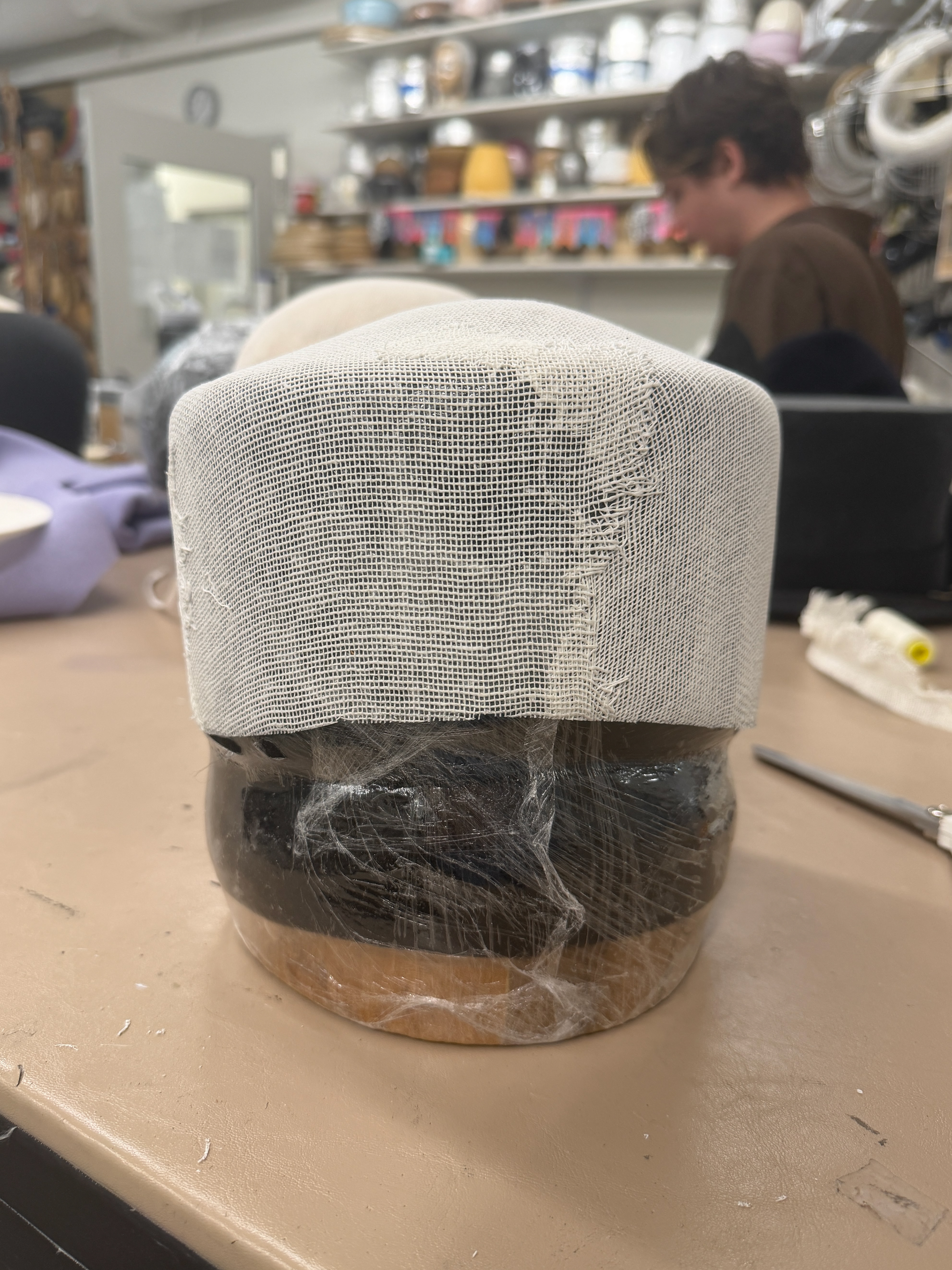 blocked buckram base