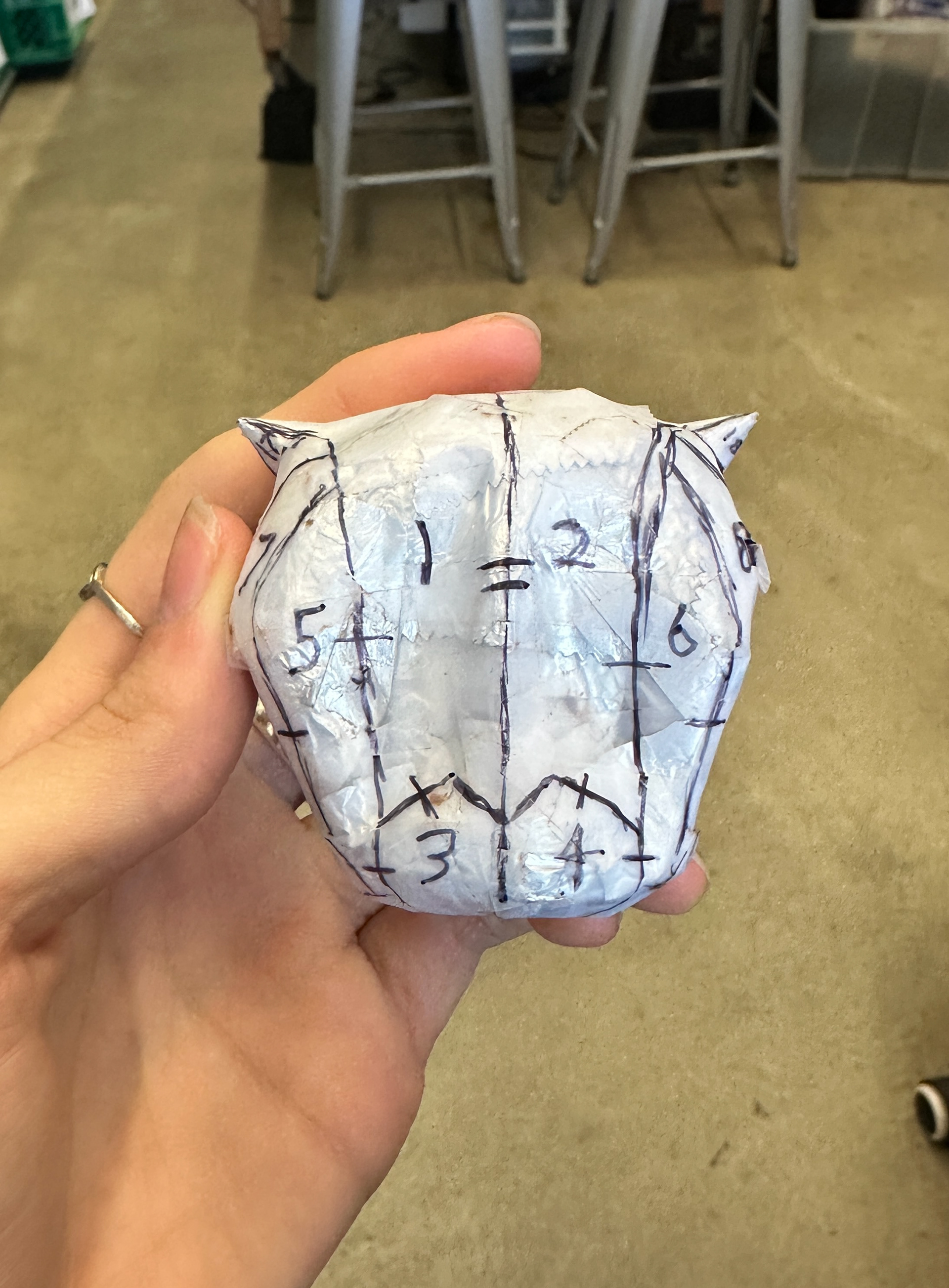 covered and patterned