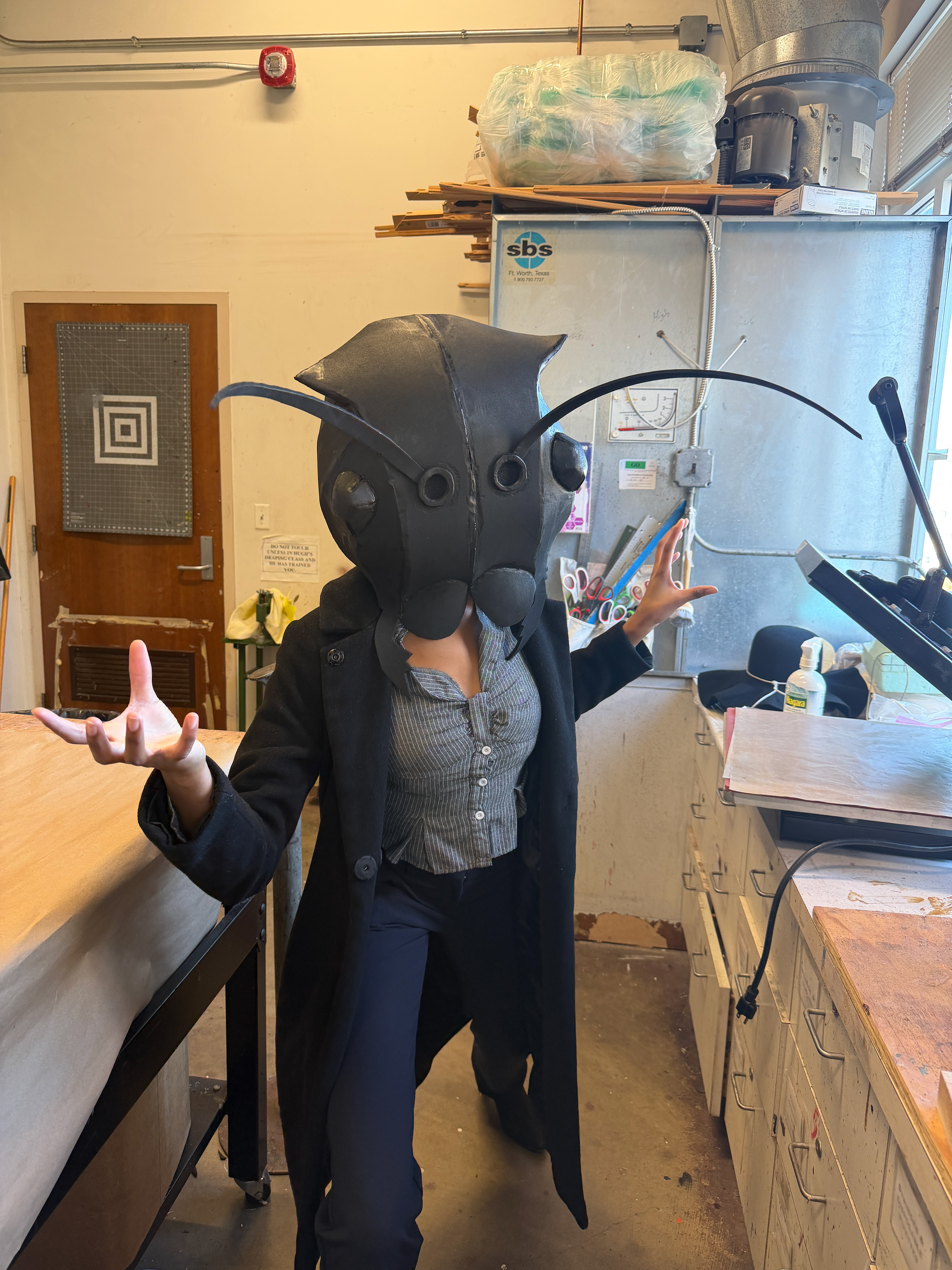 seams sanded, details added