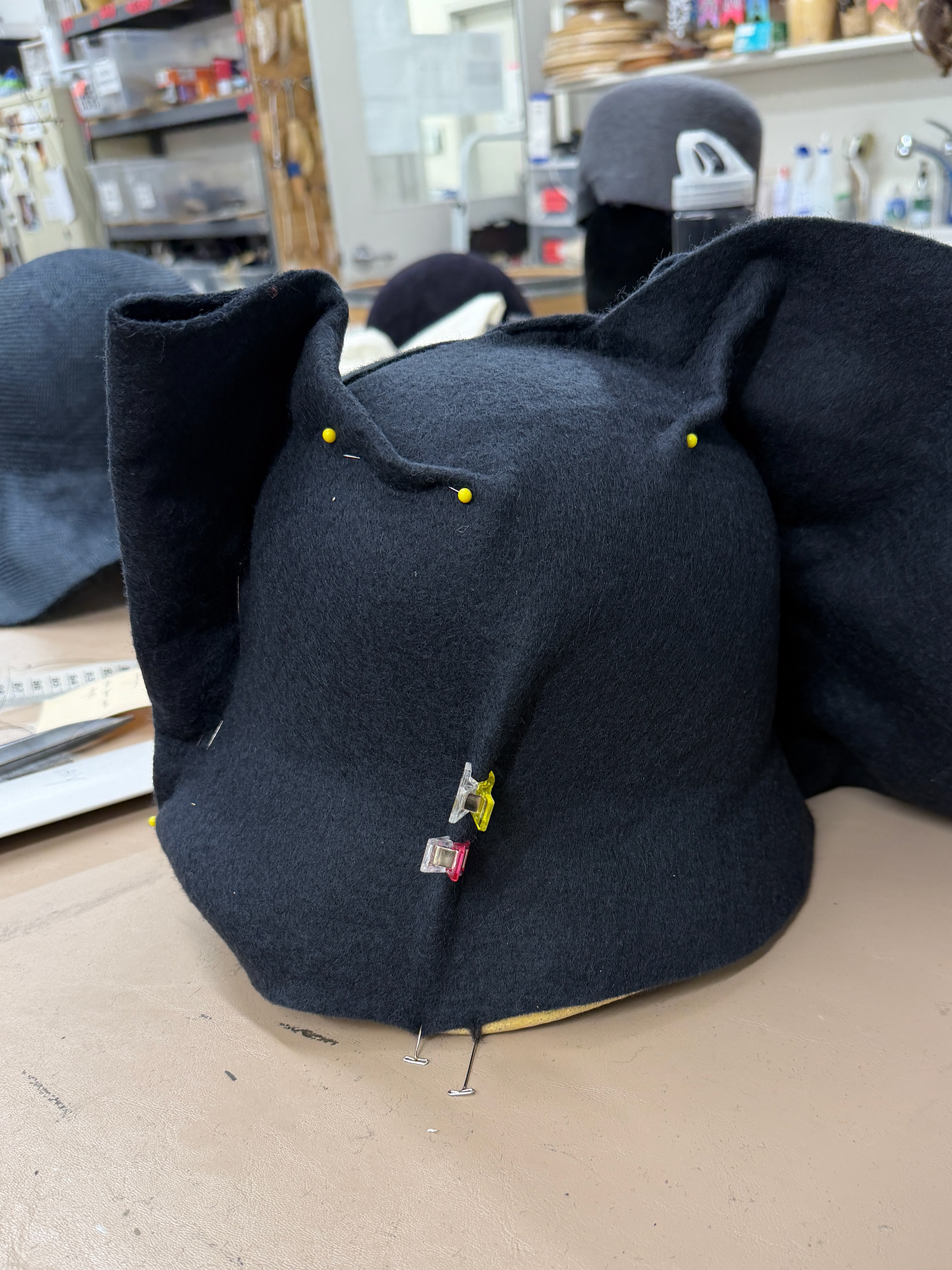padding with craft felt