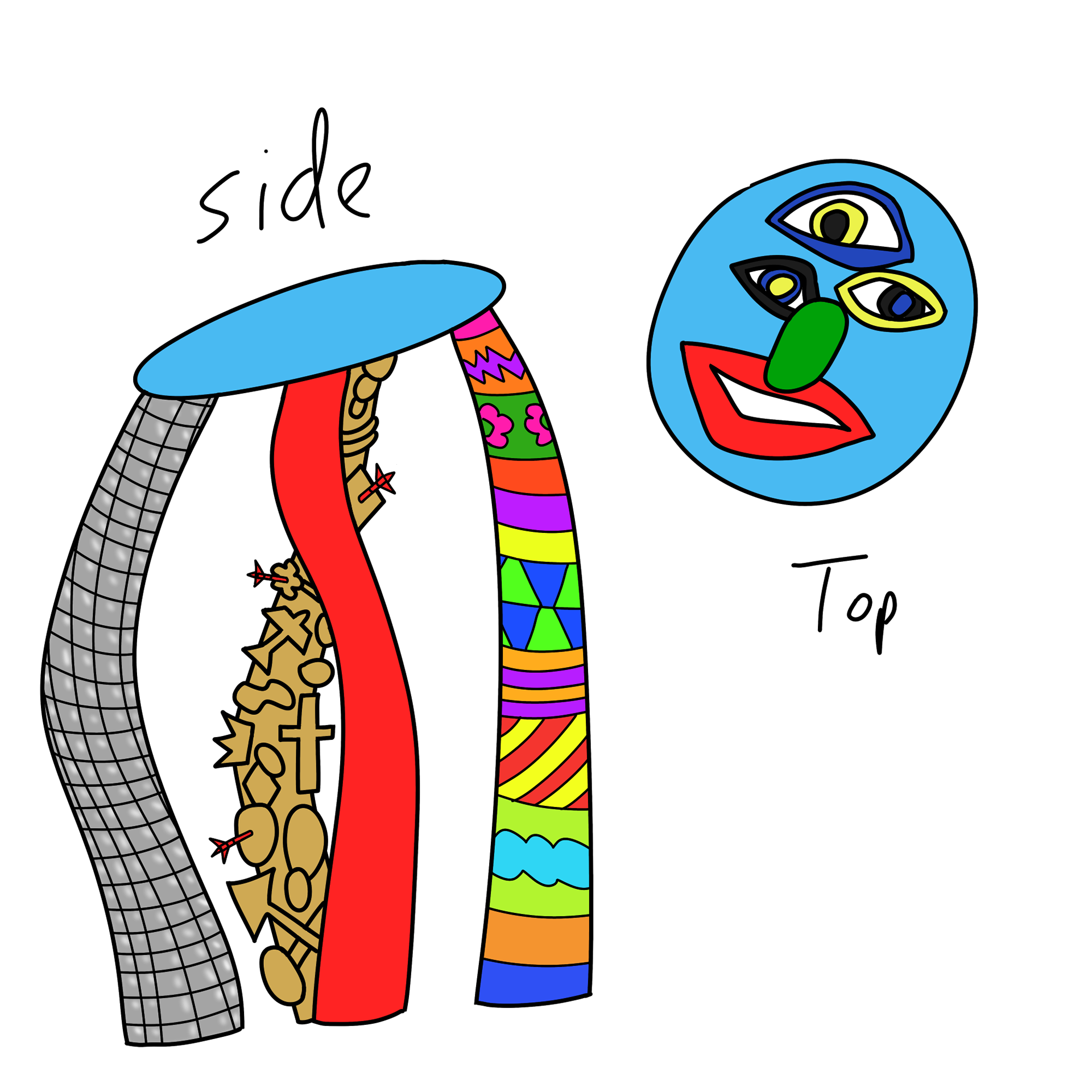 plate design sketch