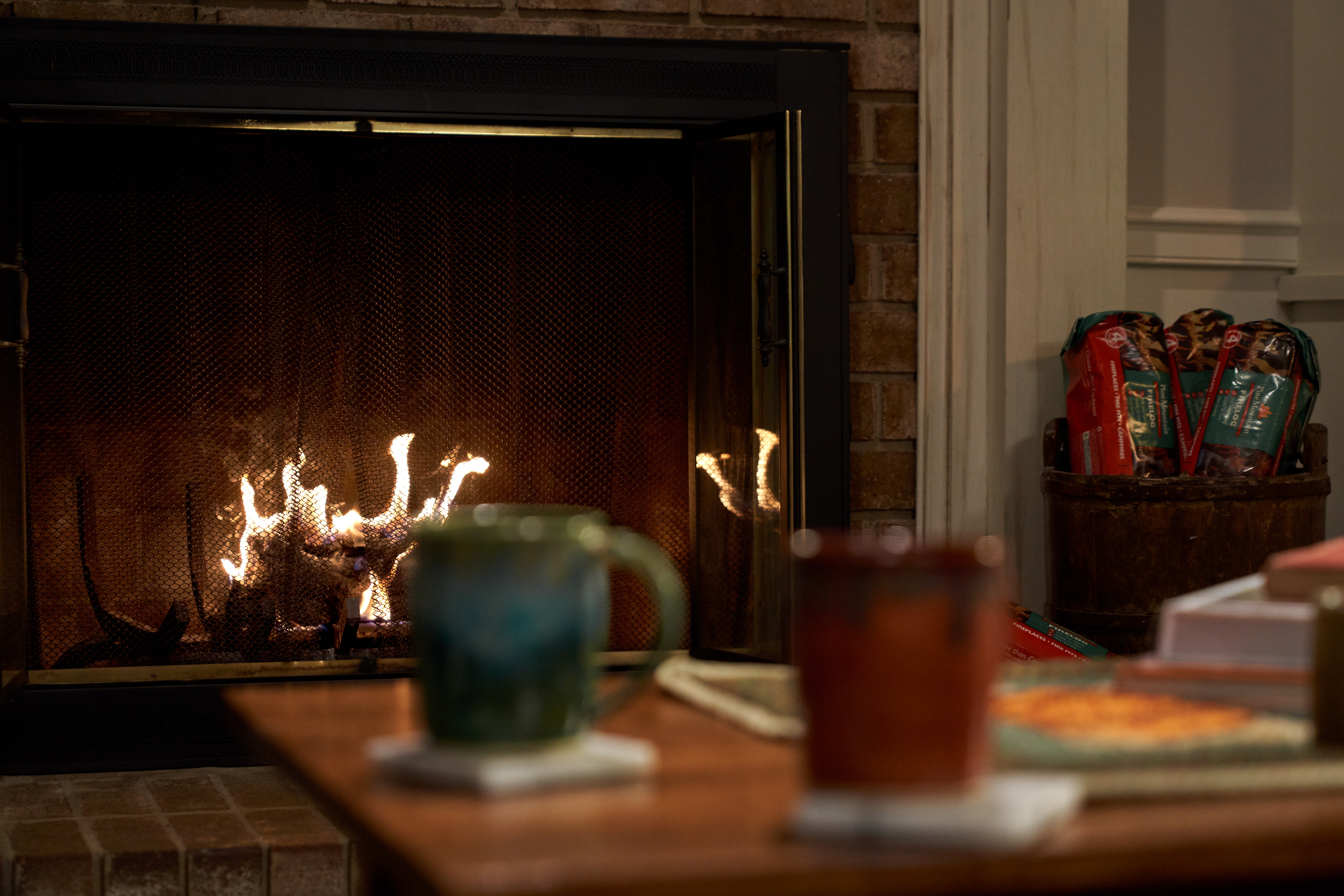 Relaxing morning or evening.