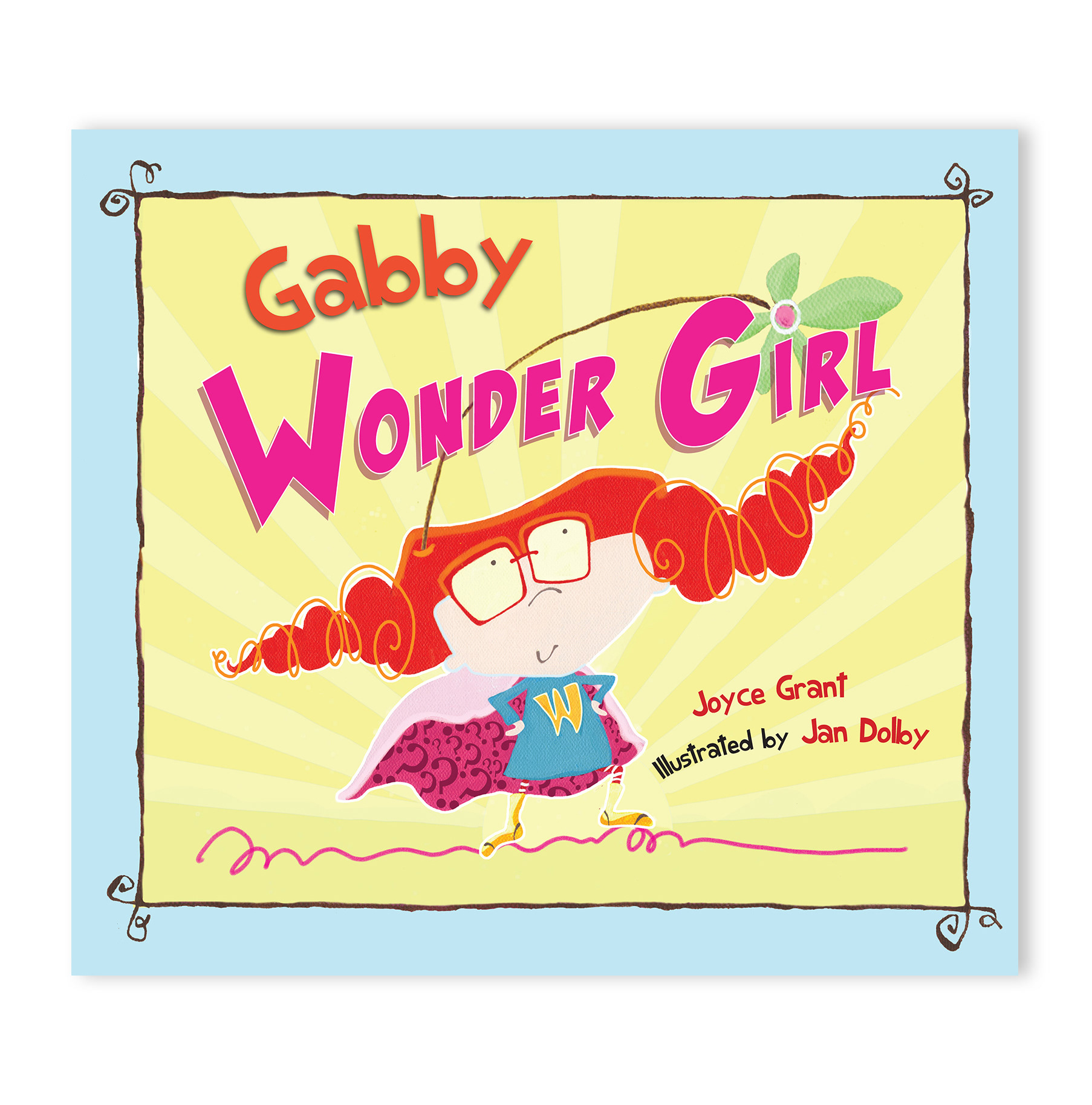 Gabby Wonder Girl cover design by Jan Dolby